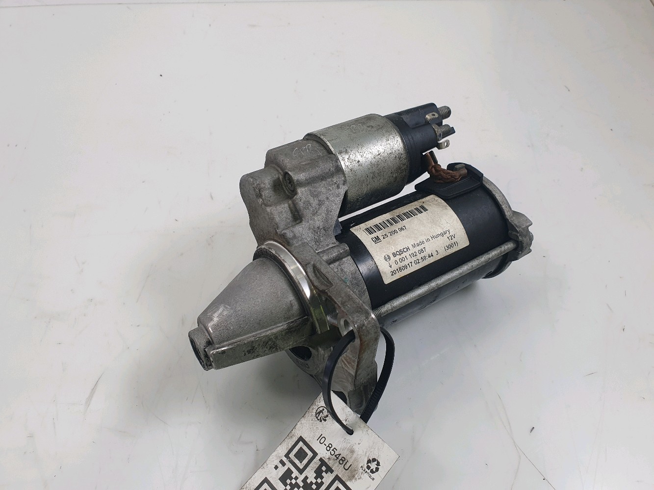 Démarreur OPEL CORSA E 1.4 CDTI réf. 25200067 I0-8548U I0-8548U