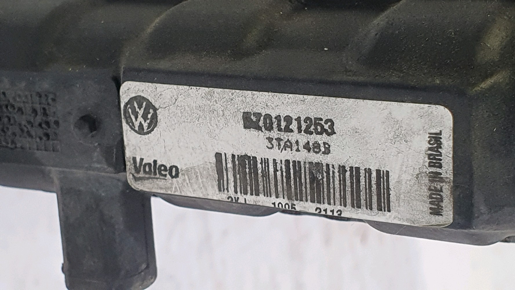 Radiateur d'eau VOLKSWAGEN FOX 1.4 16V réf. 5Z0121253 U1-4079F U1-4079F [reference_1627835] 2