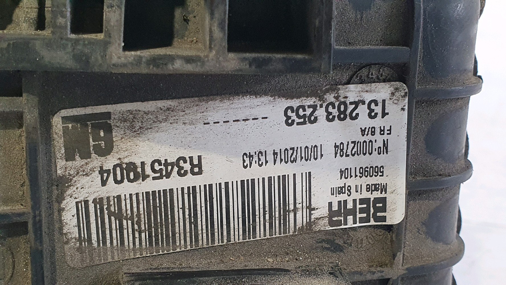 Echangeur air air/Intercooler OPEL MERIVA B PH.1 1.6 CDTI réf. 13283253 T1-3872Q T1-3872Q