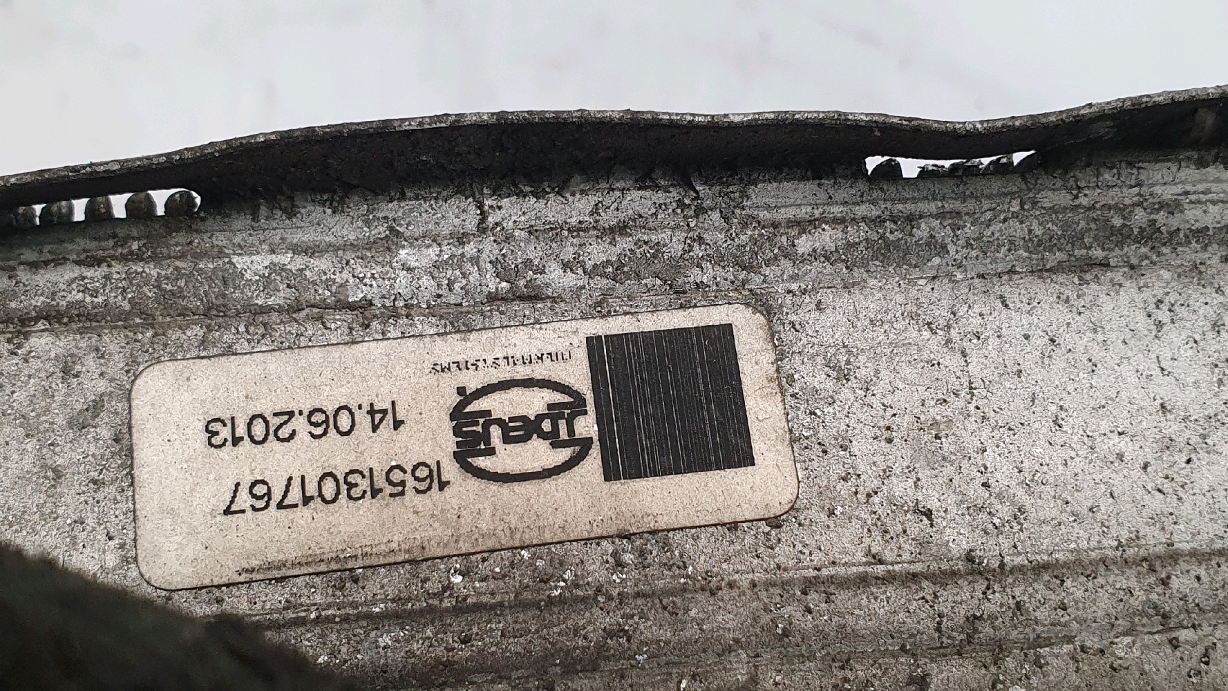 Echangeur air air/Intercooler FIAT 500 2 PH.1 0.9T 85 réf. 51855481 I0-3960L I0-3960L