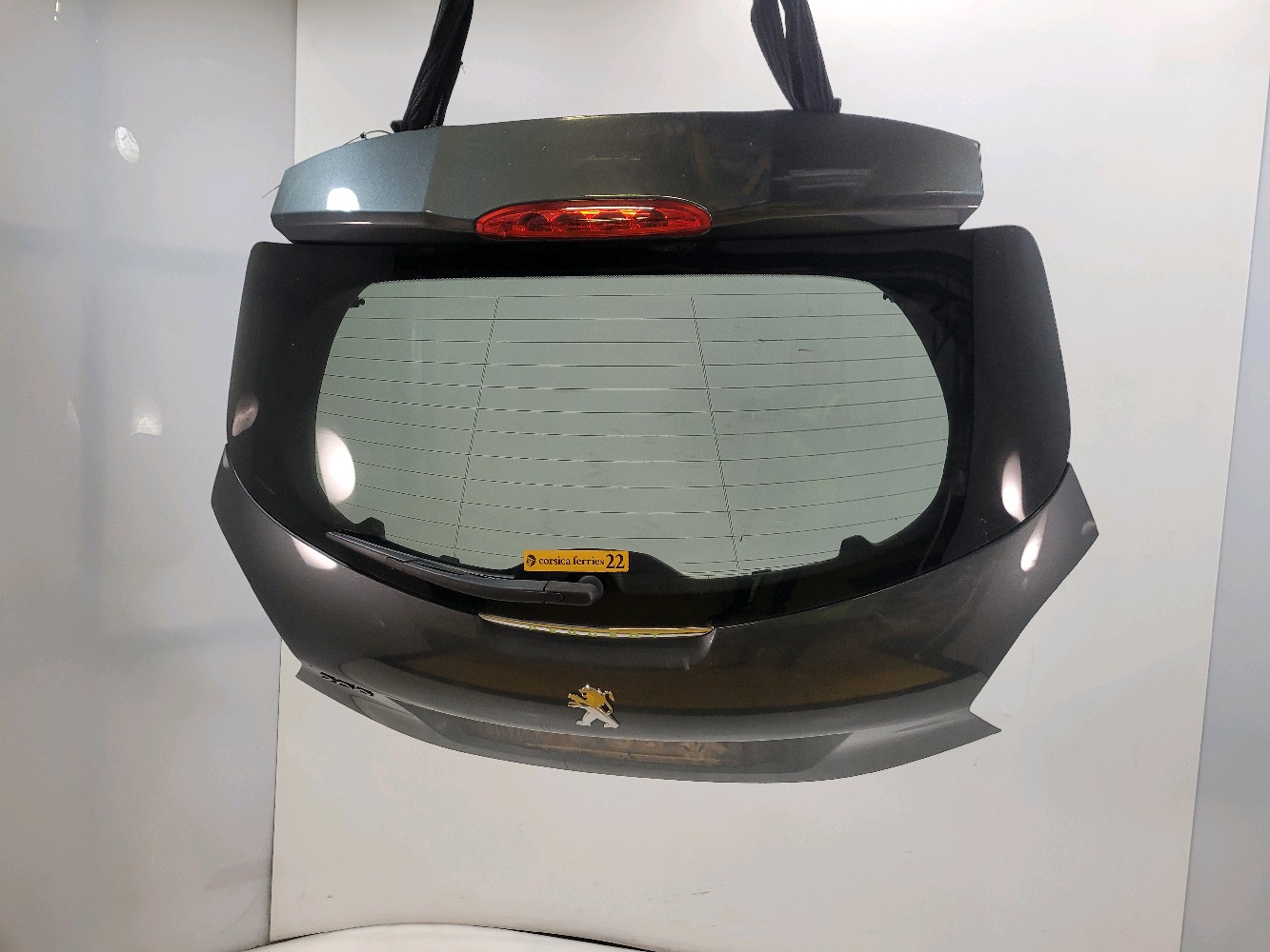 Hayon PEUGEOT 208 1 PH.2 GRIS FONCE réf. 9810681880 F1-2817Y F1-2817Y