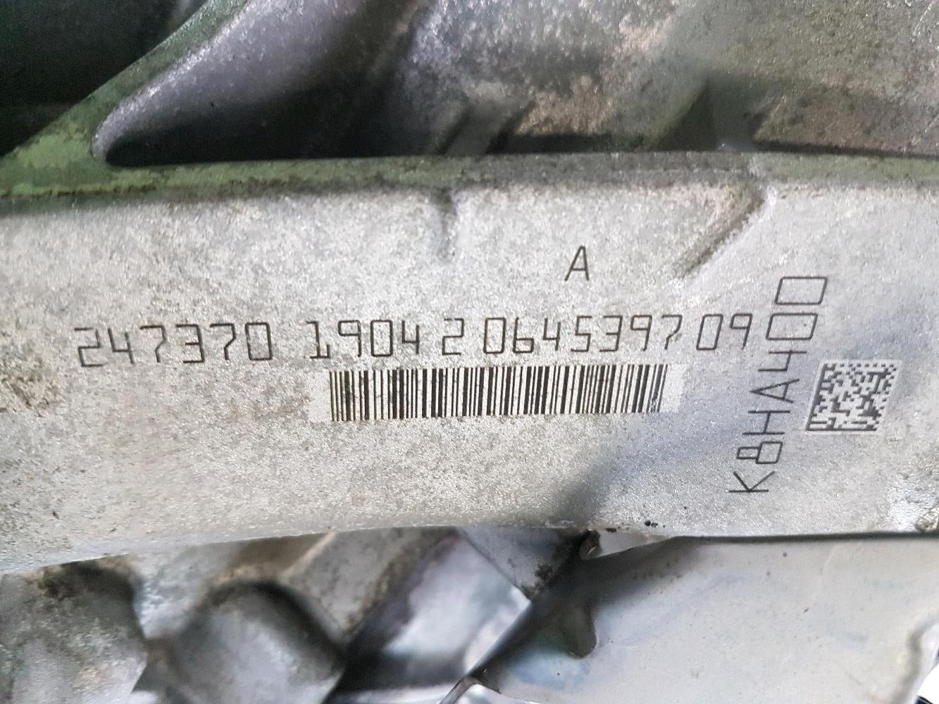 Boîte de vitesses type A2473701904 MERCEDES CLASSE A 4 V1-5992J V1-5992J [reference_2372724] 5