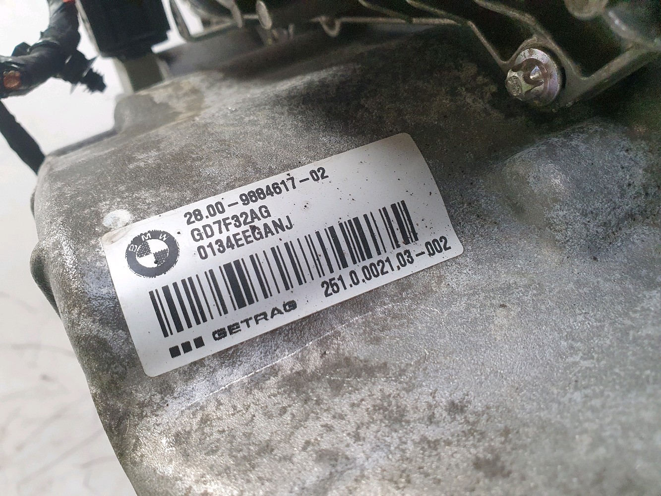 Boîte de vitesses type ANJ BMW SERIE 1 3 E1-5699X E1-5699X [reference_1315080] 6