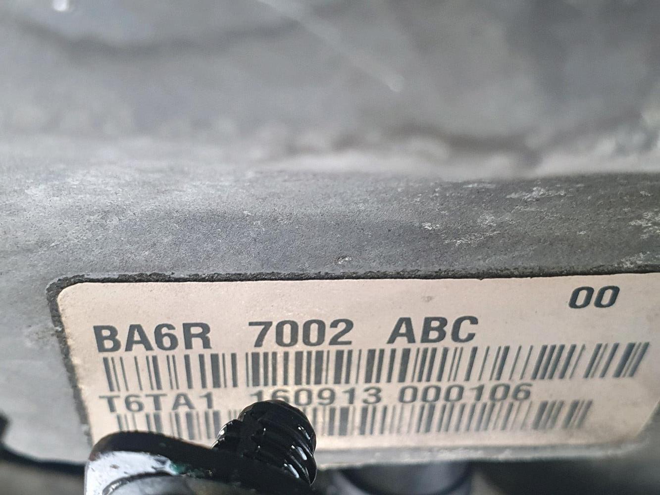 Boîte de vitesses type BA6R7002ABC FORD FIESTA 6 PH.2 U1-6513F U1-6513F [reference_2274582] 5