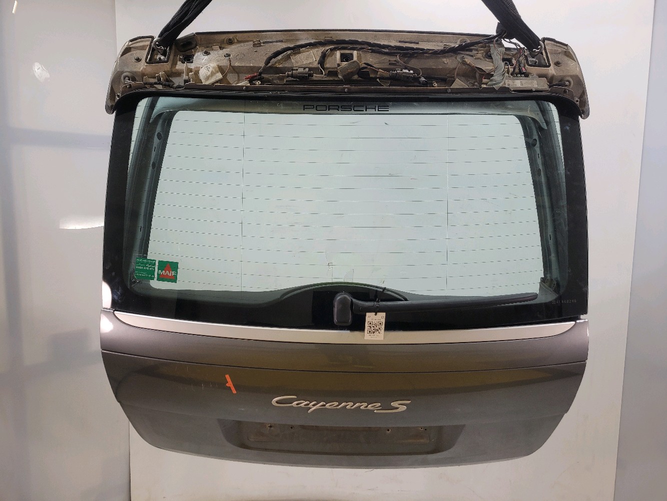 Hayon PORSCHE CAYENNE 1 PH.1 GRIS CLAIR réf. 95551201110GRV W1-6563N W1-6563N