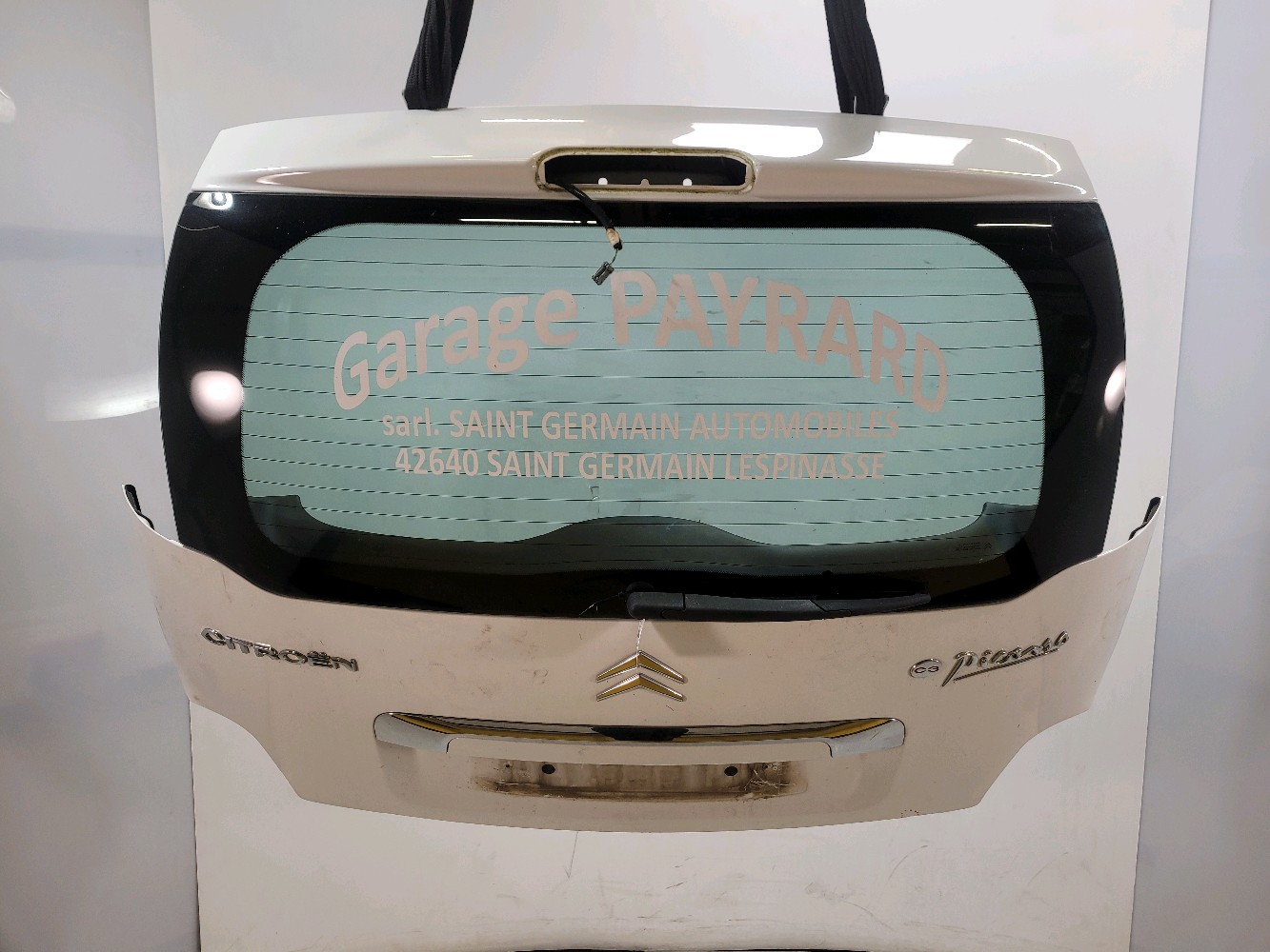 Hayon CITROEN C3 PICASSO PH.1 BLANC réf. 9803598080 Y1-7196T Y1-7196T