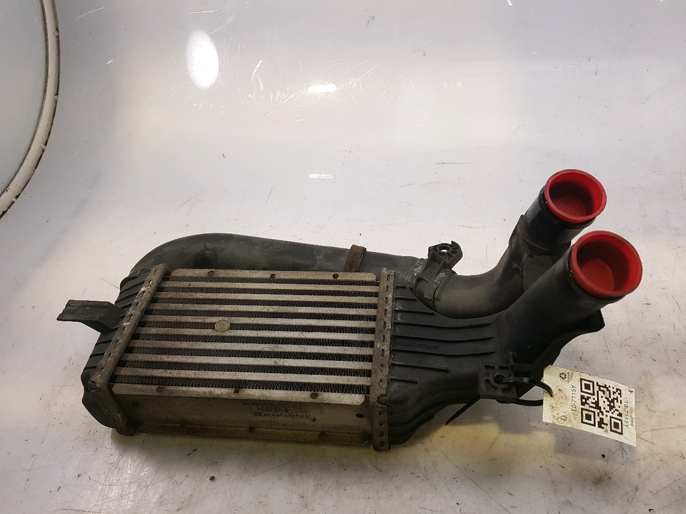 Echangeur air air/Intercooler OPEL ASTRA G 2.2 DTI 16V réf. 93175282 T0-7115Y T0-7115Y