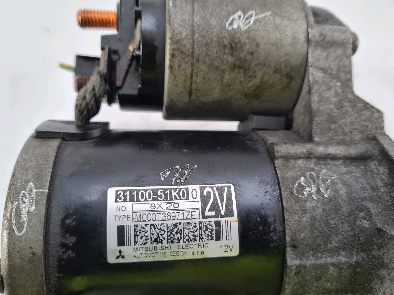 Démarreur SUZUKI SPLASH 1.2I 16V réf. 3110051K00000 B0-5815Z B0-5815Z [reference_1300676] 4