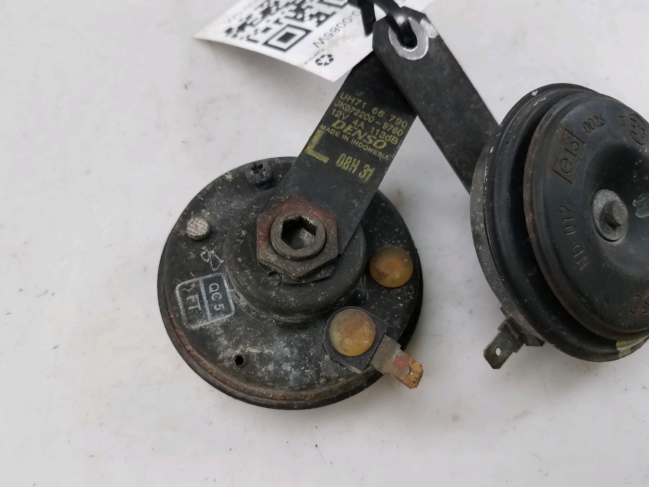 Klaxon UH7166790A - MAZDA BT-50 FREESTYLE 1 PH.1 2.5 D 16V TURBO 4X4 - W0-0085W W0-0085W [reference_1300655] 2