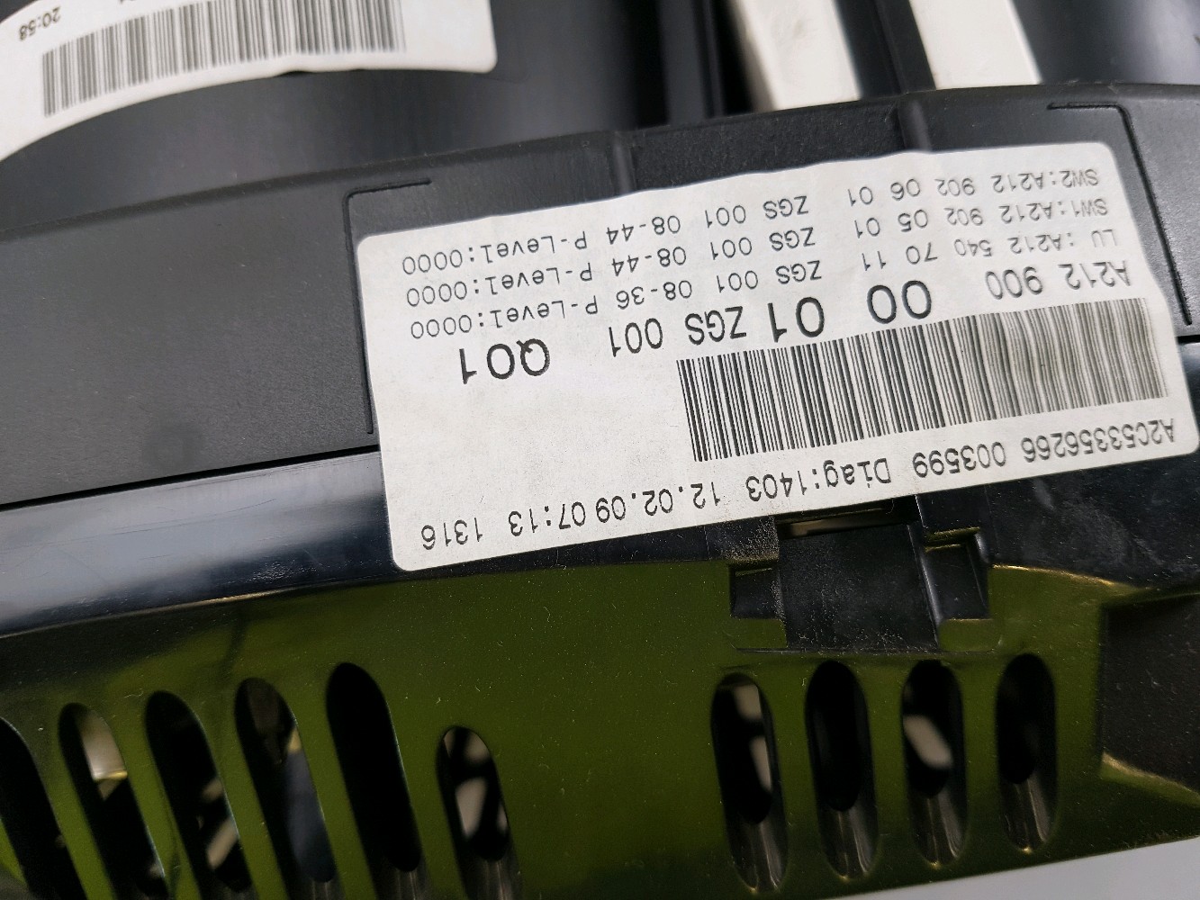 Compteur 2129005803 - MERCEDES CLASSE E 4 PH.1 3.0 CDI - U0-3913R U0-3913R [reference_1301078] 4