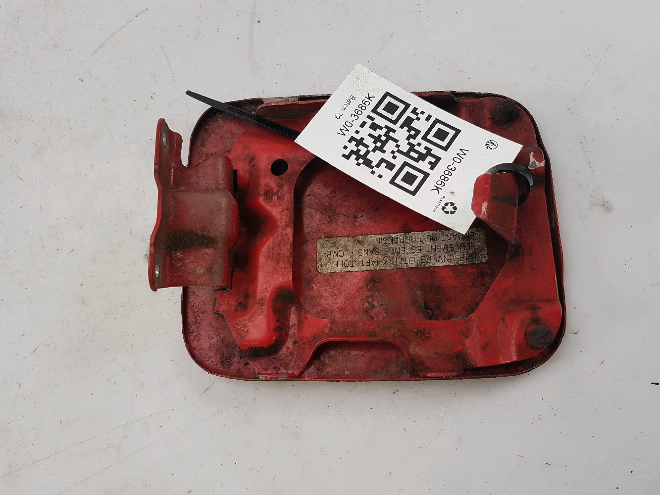 Trappe portillon carburant GPA-23-0020779 - MAZDA MX3 PH.1 1.8I V6 24V - W0-3686K W0-3686K [reference_1301202] 2