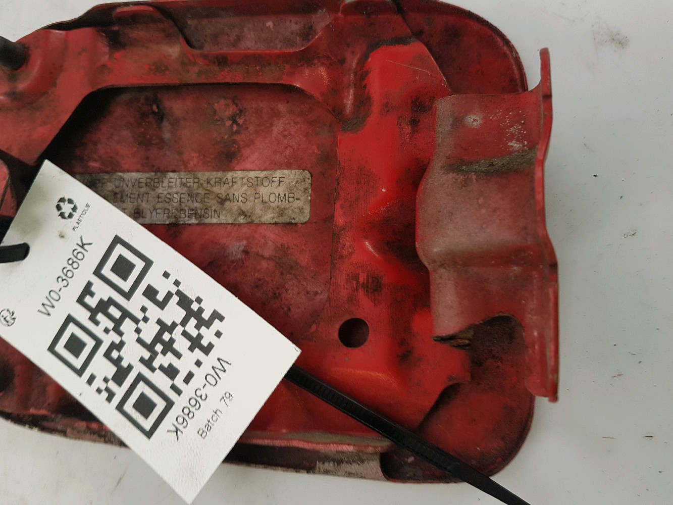 Trappe portillon carburant GPA-23-0020779 - MAZDA MX3 PH.1 1.8I V6 24V - W0-3686K W0-3686K [reference_1301202] 3