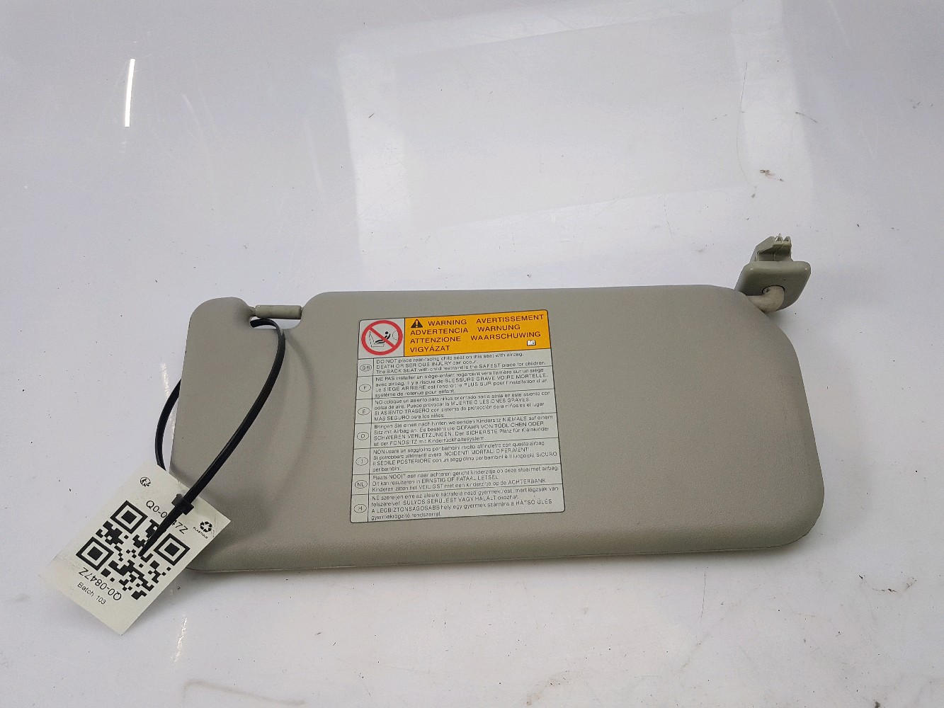 Pare-soleil droit 964004A00H - NISSAN PIXO 1.0I 12V - Q0-0847Z Q0-0847Z