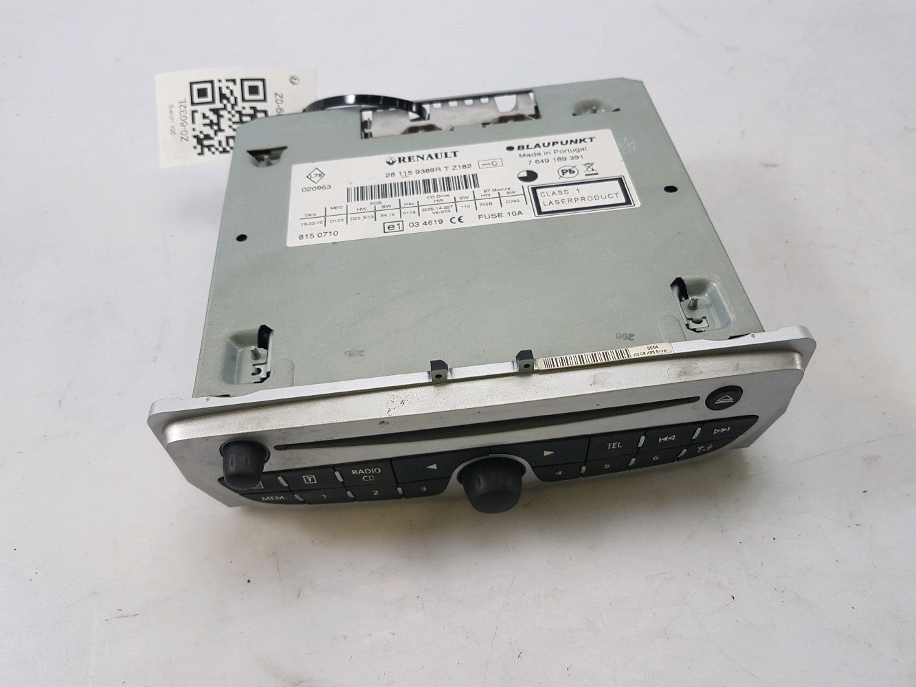 Poste Multimédia RENAULT GRAND SCENIC 3 PH.1 Z0-6032L Z0-6032L