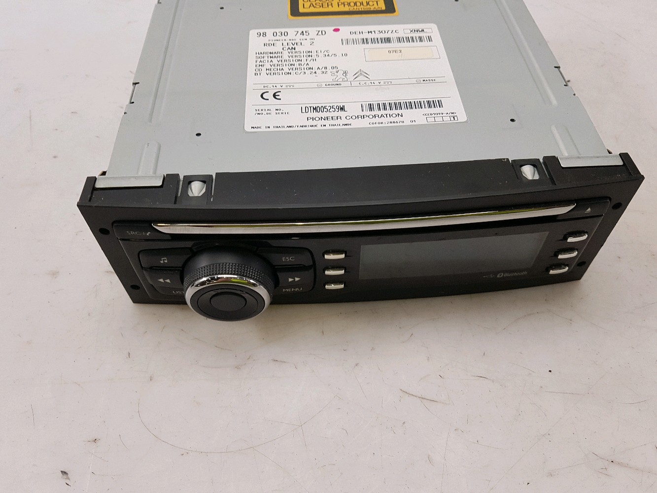 Poste Multimédia PEUGEOT 208 1 PH.1 L0-3318W L0-3318W