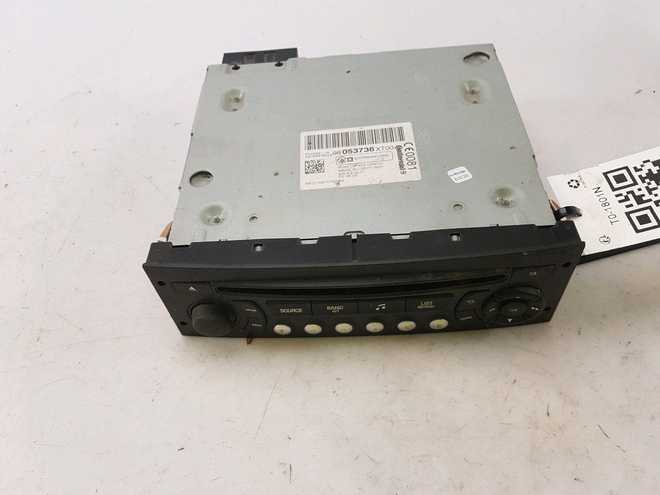 Poste Multimédia TOYOTA PROACE T0-1801N T0-1801N