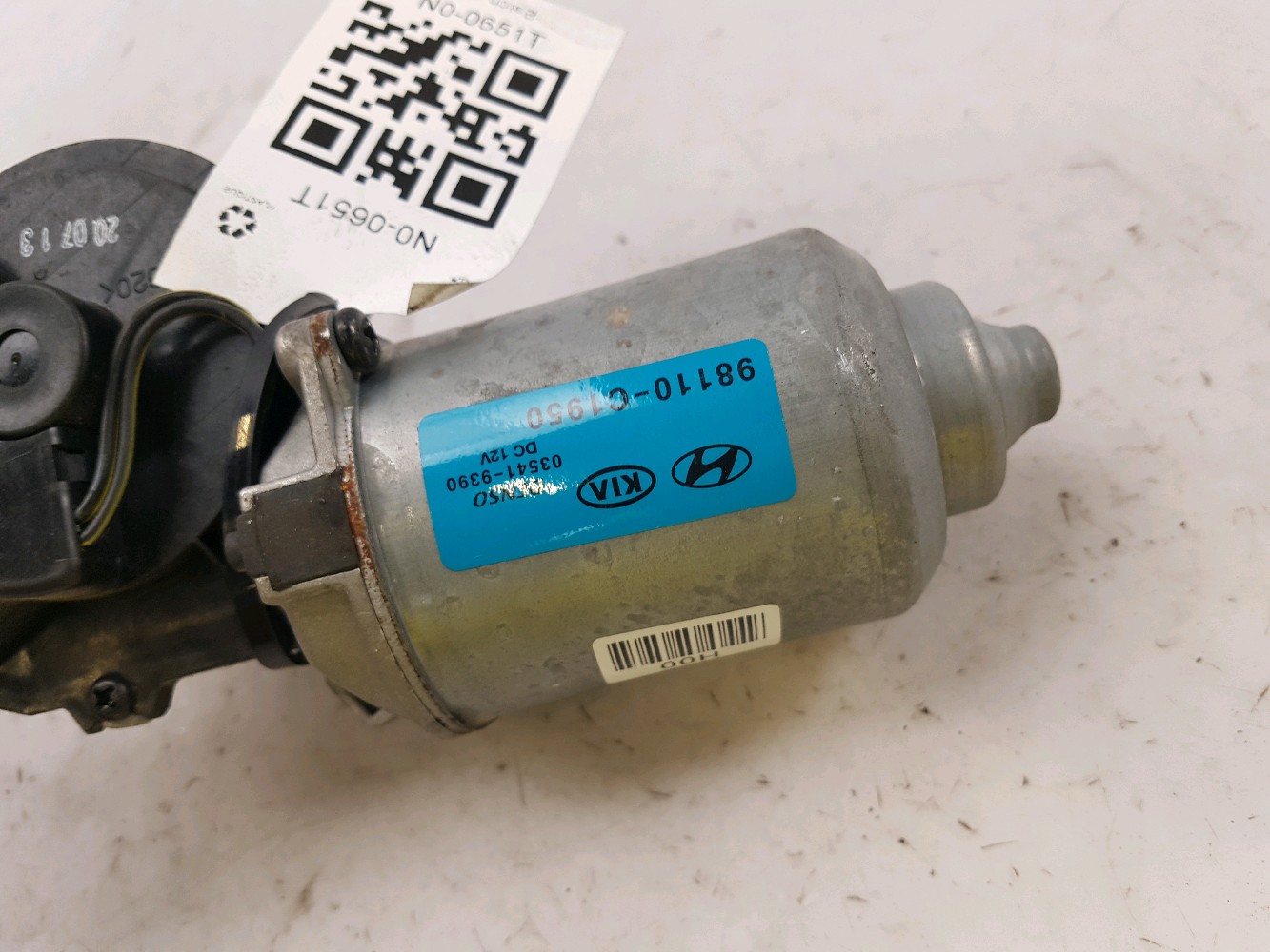 Moteur d'essuie glace avant réf. 98110C1950 KIA STONIC PH.2 N0-0651T N0-0651T [reference_186292] 3