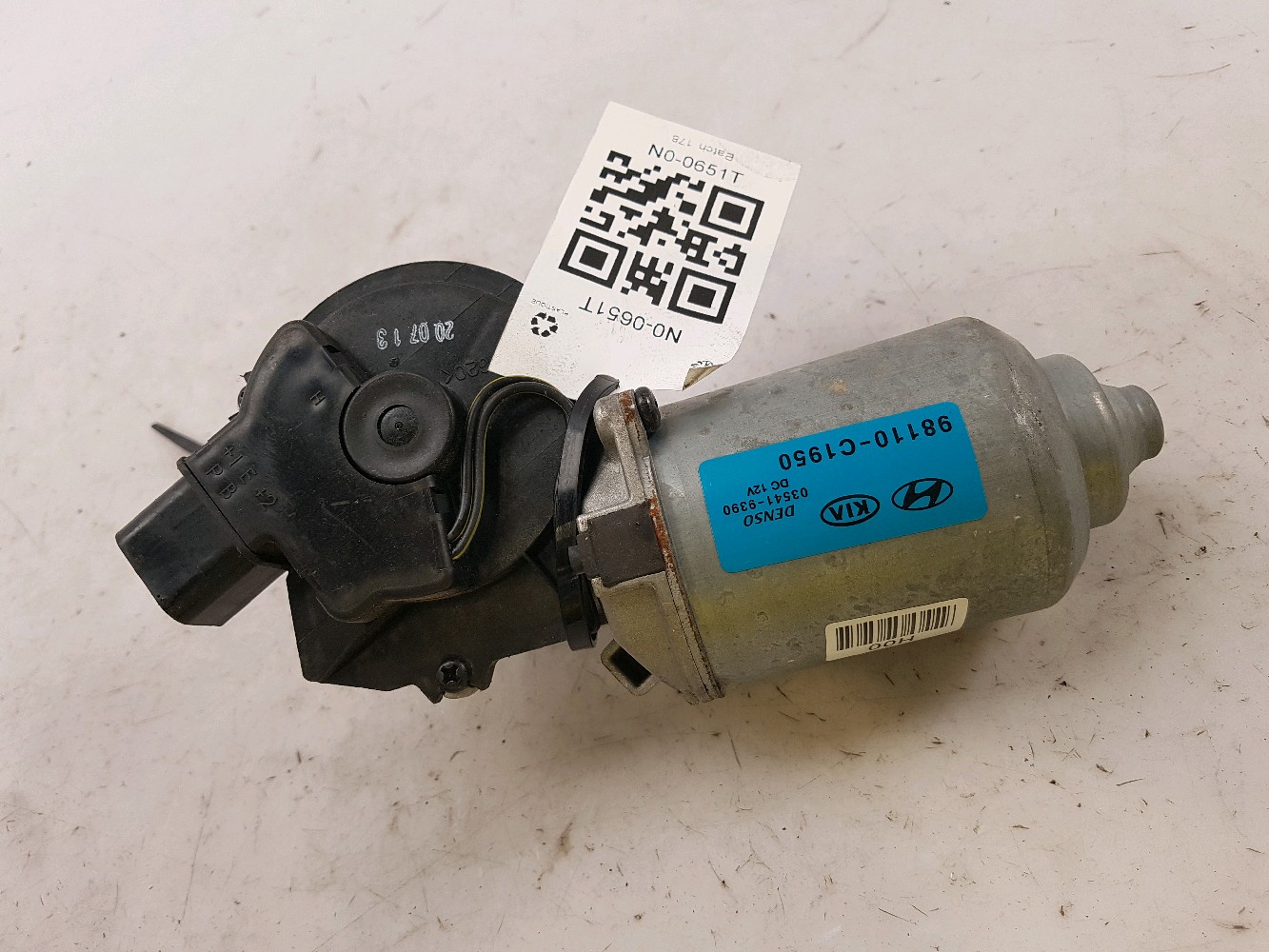 Moteur d'essuie glace avant réf. 98110C1950 KIA STONIC PH.2 N0-0651T N0-0651T [reference_186292] 4