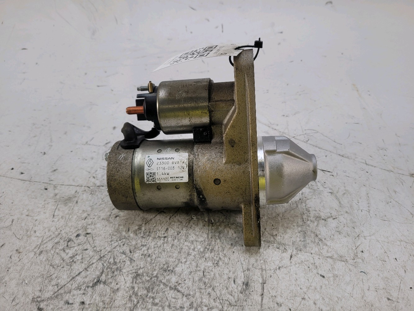 Démarreur RENAULT TALISMAN 1.6 TCE réf. 23300-BV80A G0-0461W G0-0461W