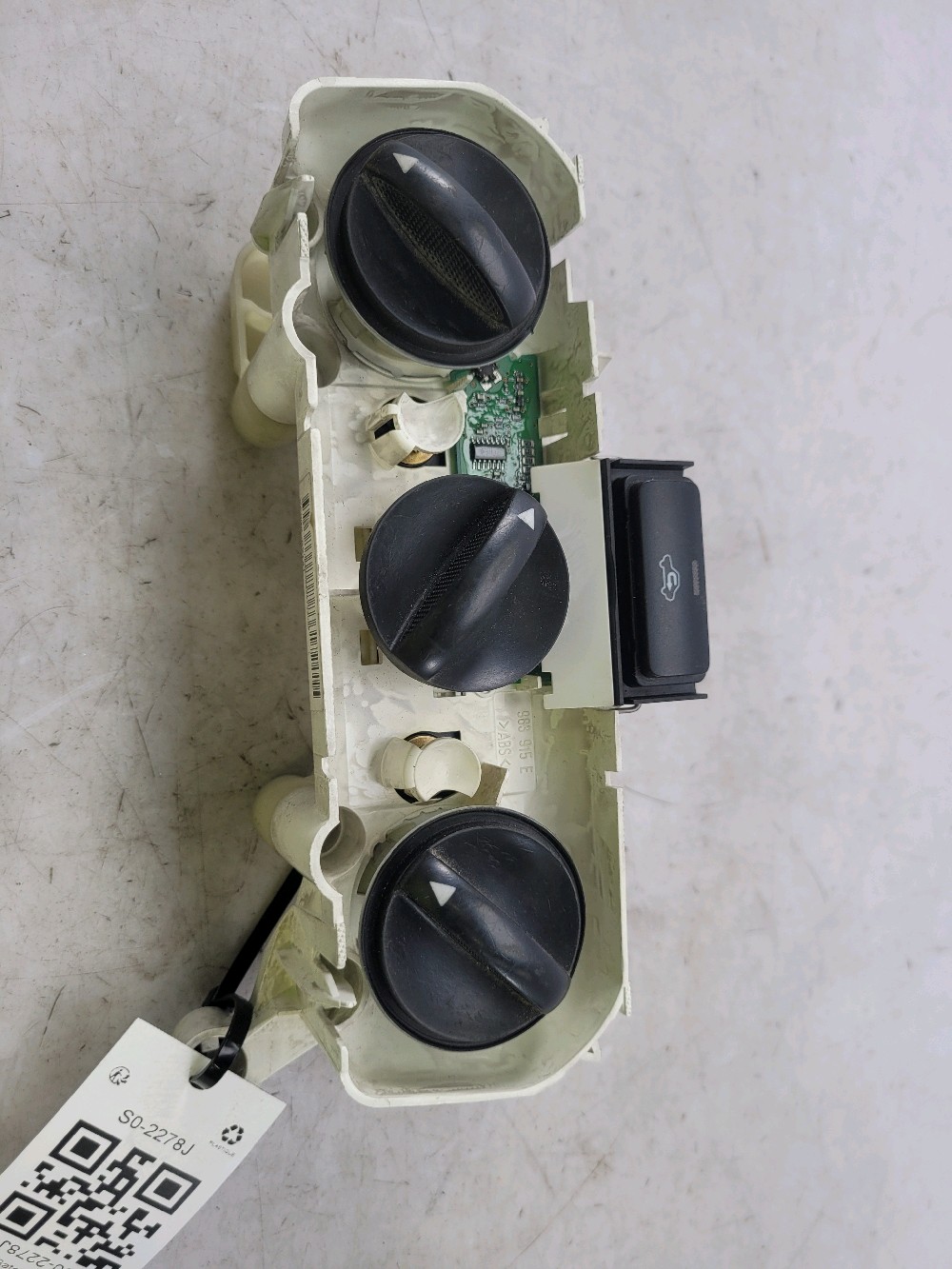 Commande de chauffage 5590412010 - TOYOTA COROLLA 9 PH.2 2.0 D4D 16V - S0-2278J S0-2278J