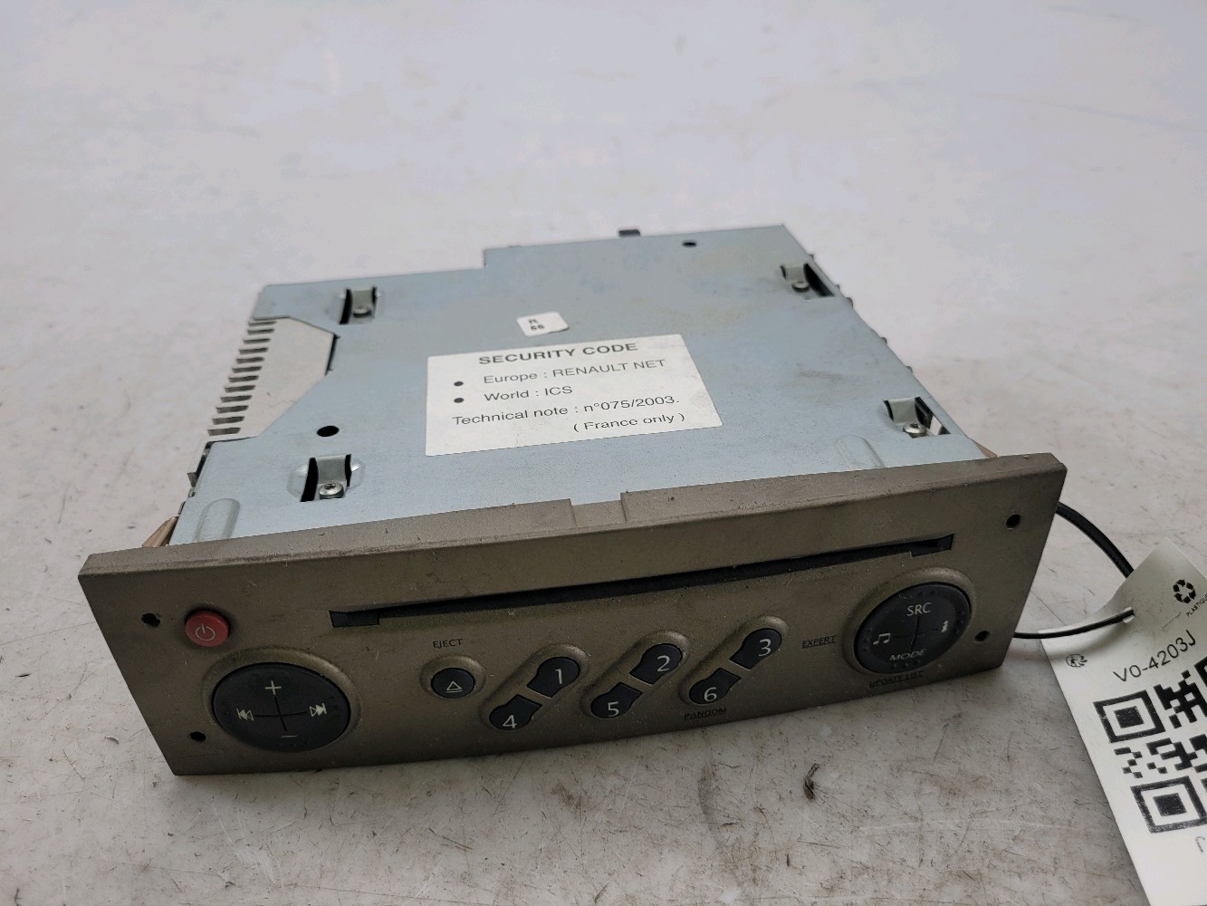 Poste Multimédia RENAULT CLIO 3 PH.1 V0-4203J V0-4203J