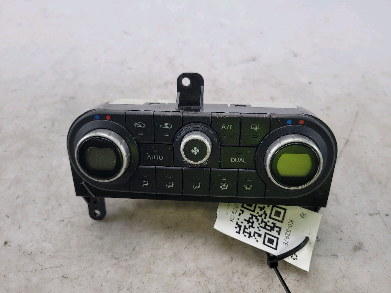 Commande de chauffage 27500-JD45C- - NISSAN QASHQAI 1 PH.1 1.5 DCI - K0-5297E K0-5297E