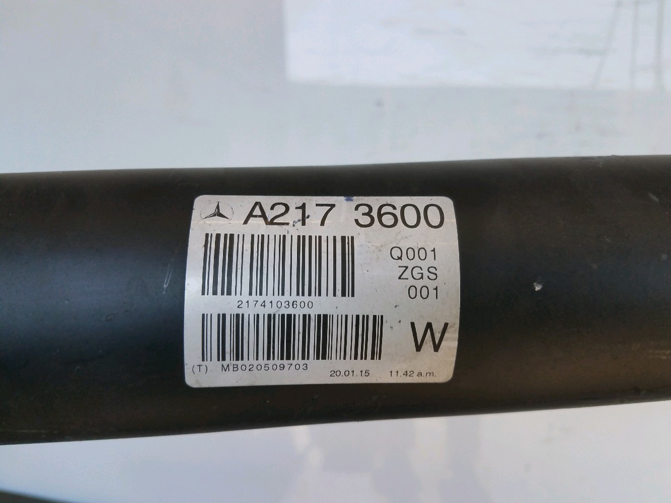 Arbre de transmisson arrière A2174103600 - MERCEDES CLASSE S 63AMG4M - H0-8254F H0-8254F [reference_2320563] 3