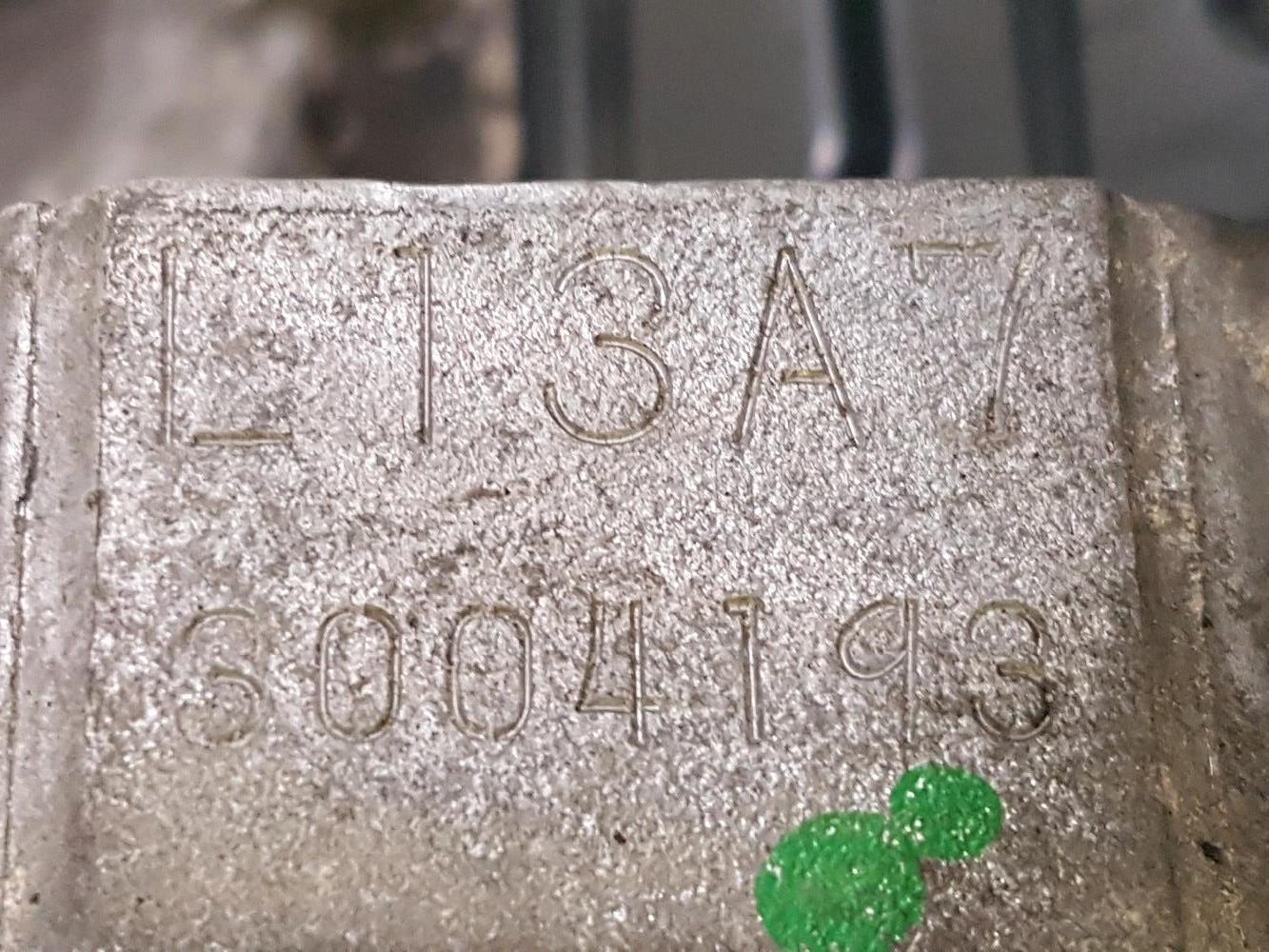 Moteur type L13A7 HONDA CIVIC 7 PH.1 U0-3978P U0-3978P [reference_200589] 7