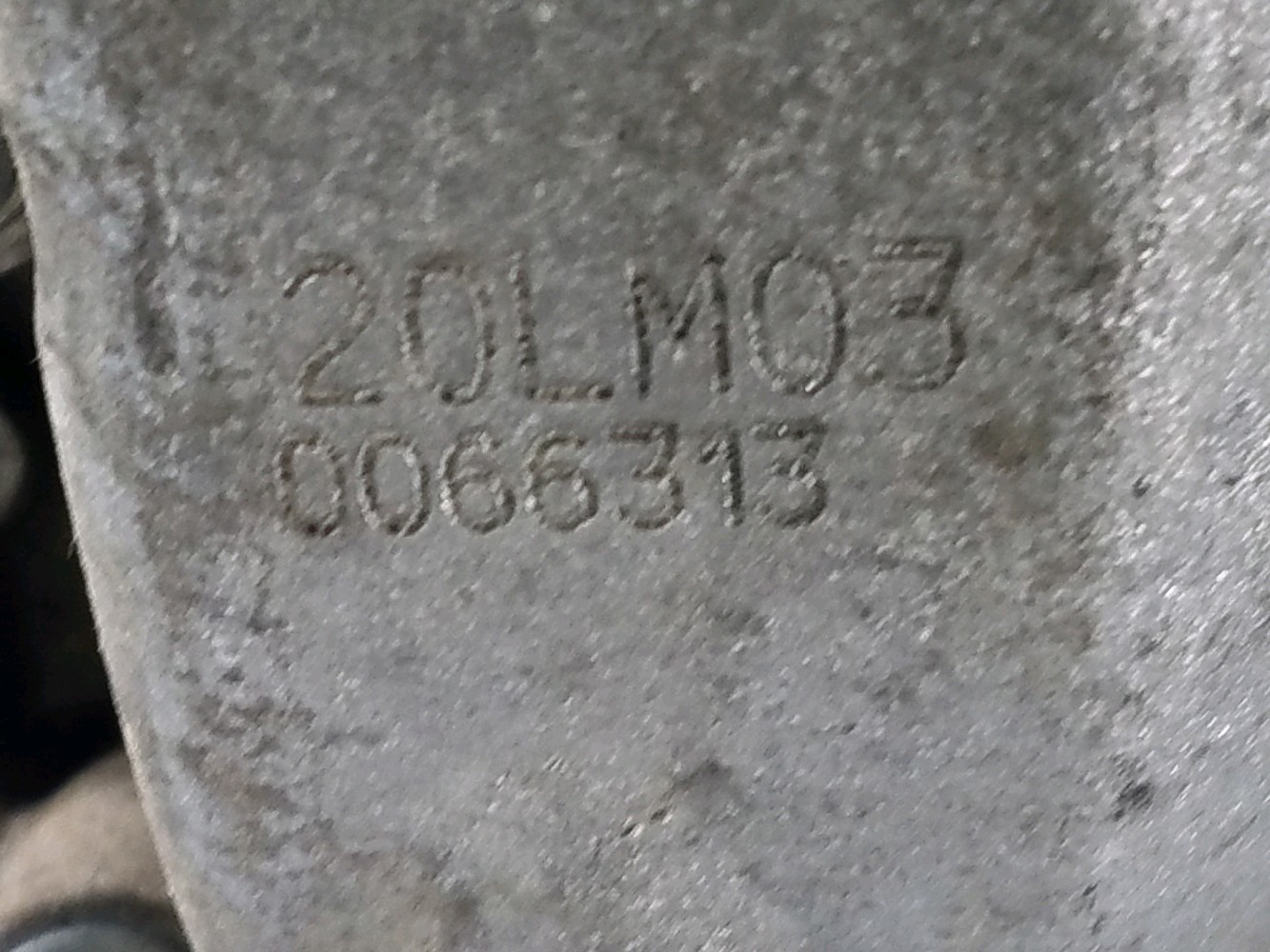 Boîte de vitesses type 20LE69 PEUGEOT 607 PH.1 C0-2038C C0-2038C [reference_2350042] 5