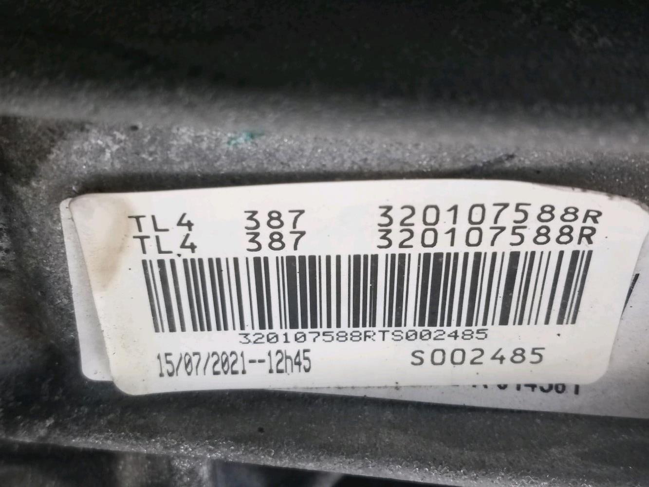 Boîte de vitesses type TL4387 RENAULT CLIO 5 PH.1 Q0-3067F Q0-3067F [reference_1335562] 5