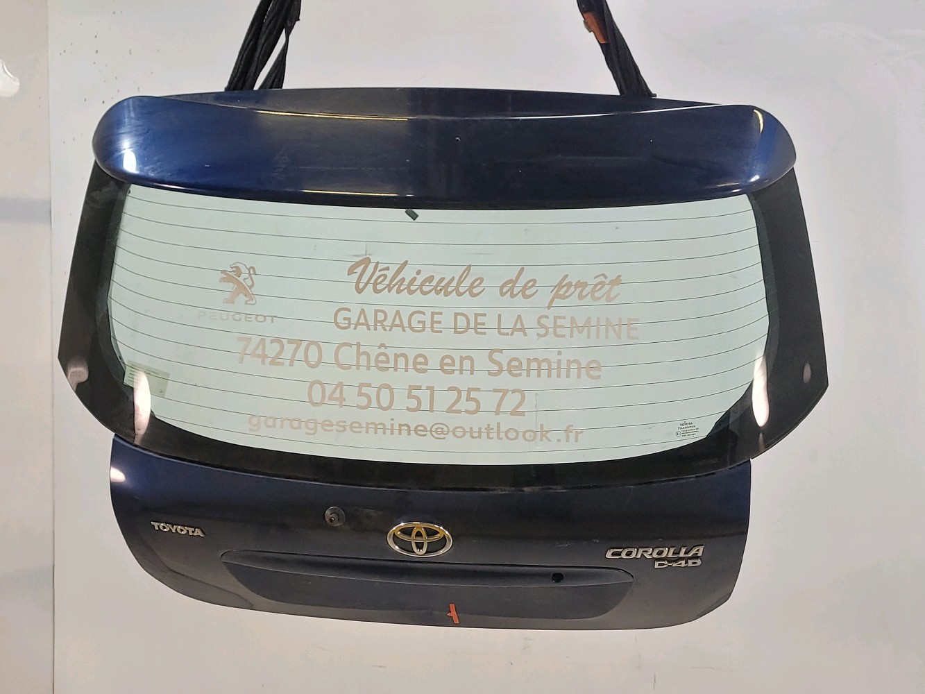 Hayon TOYOTA COROLLA 9 PH.2 BLEU FONCE réf. 6700502060 Z0-7863I Z0-7863I