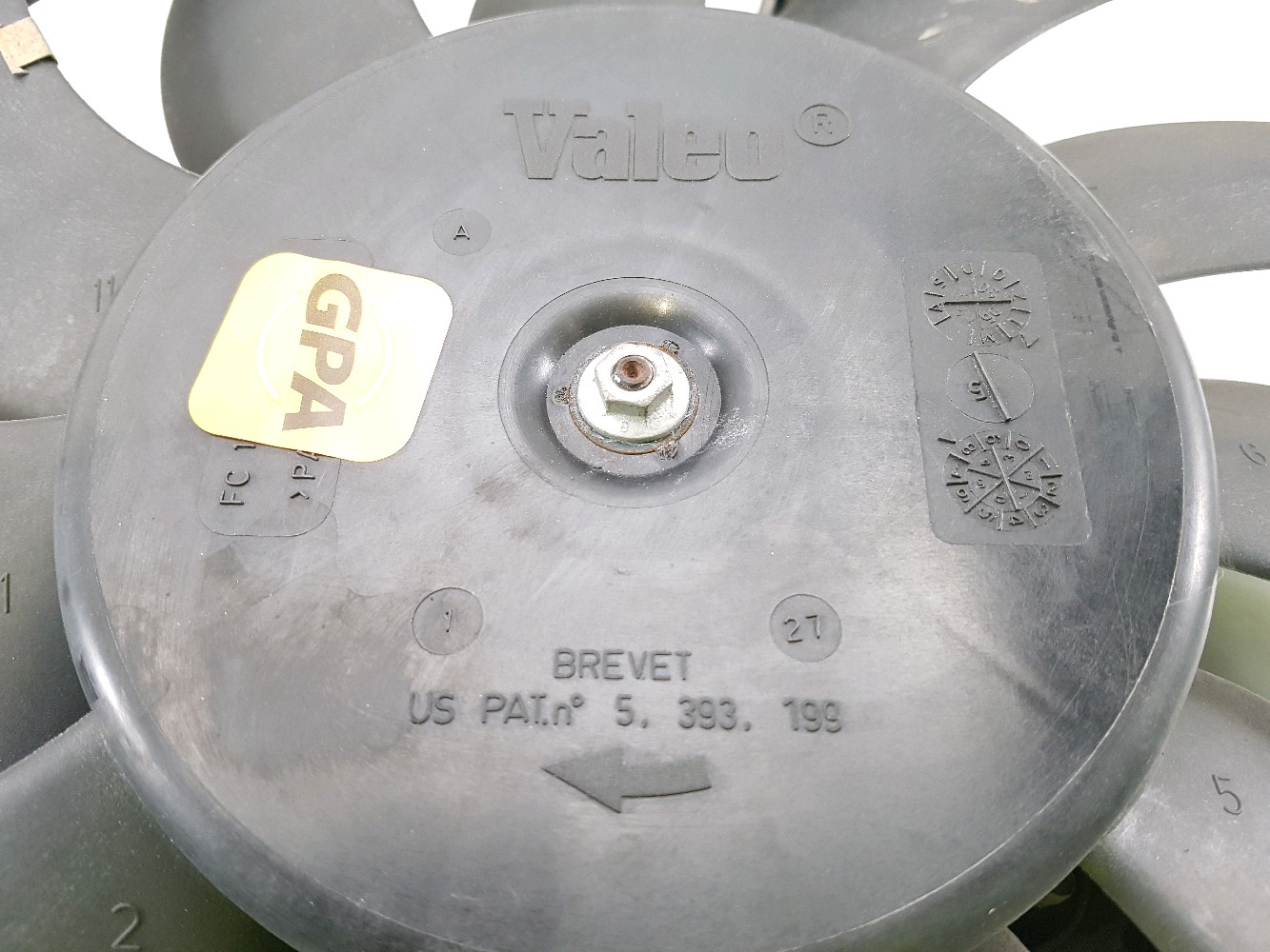 Groupe motoventilateur 9204659 - OPEL AGILA A 1.2 16V - W0-2808N W0-2808N [reference_187254] 5