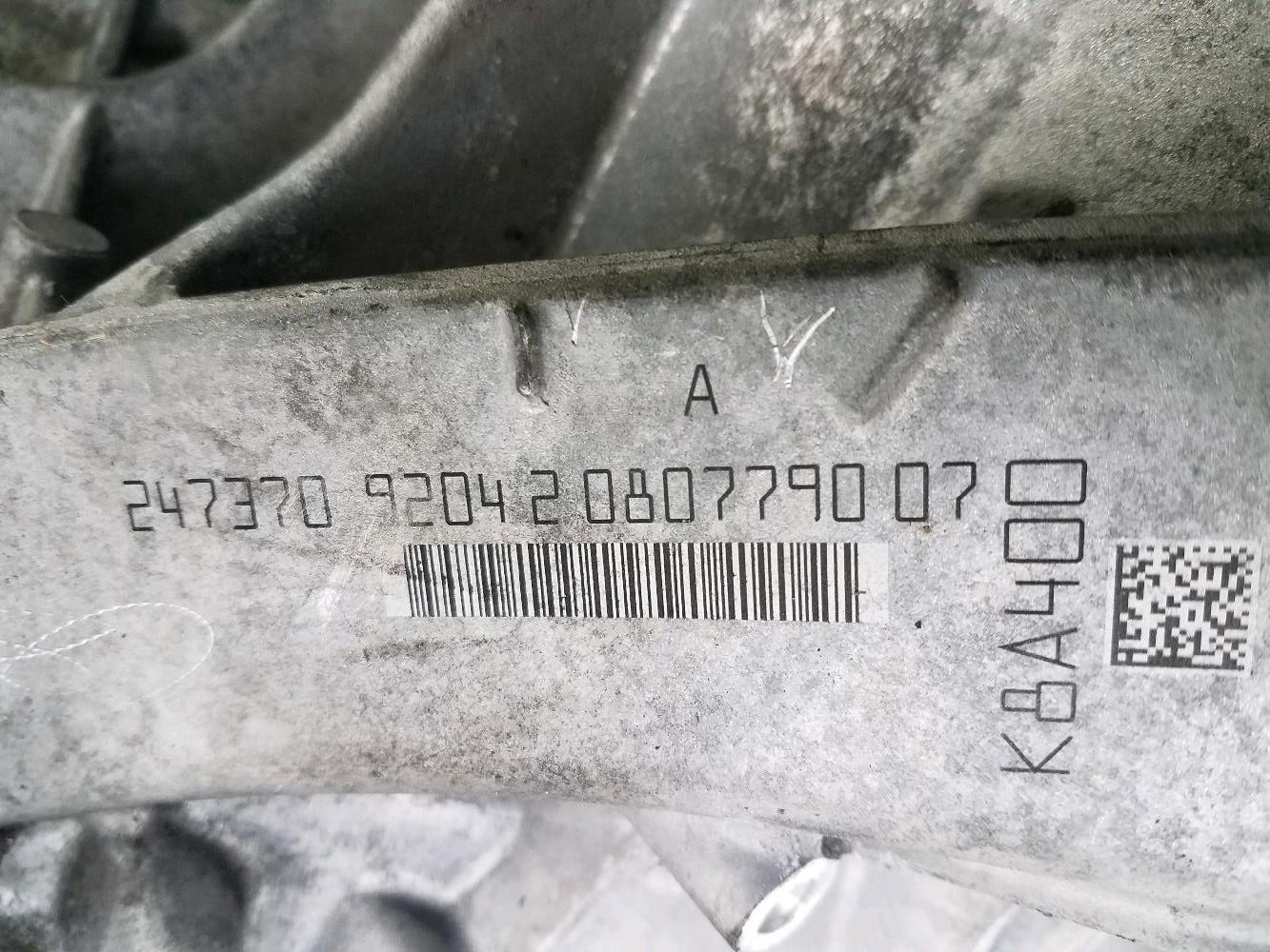 Boîte de vitesses type A2473709204 MERCEDES CLASSE A 4 Y0-5355A Y0-5355A [reference_2351697] 5