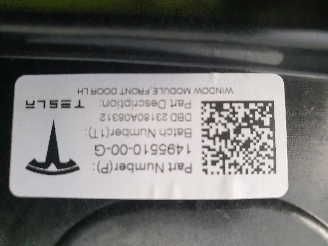 Lève-vitre avant gauche TESLA MODEL Y B0-0421M B0-0421M [reference_2427330] 3