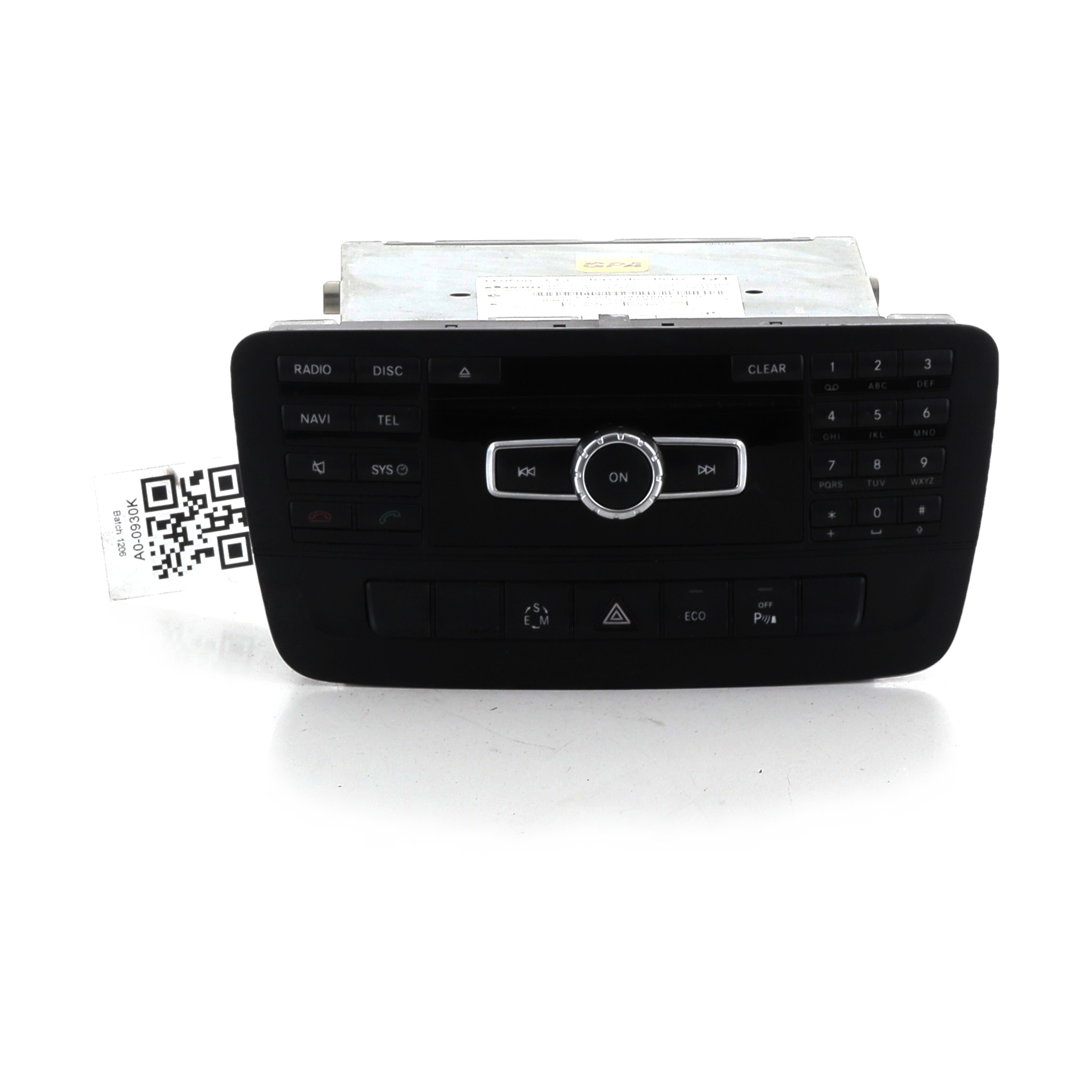 Poste Multimédia MERCEDES CLASSE A 3 PH.1 A0-0930K A0-0930K