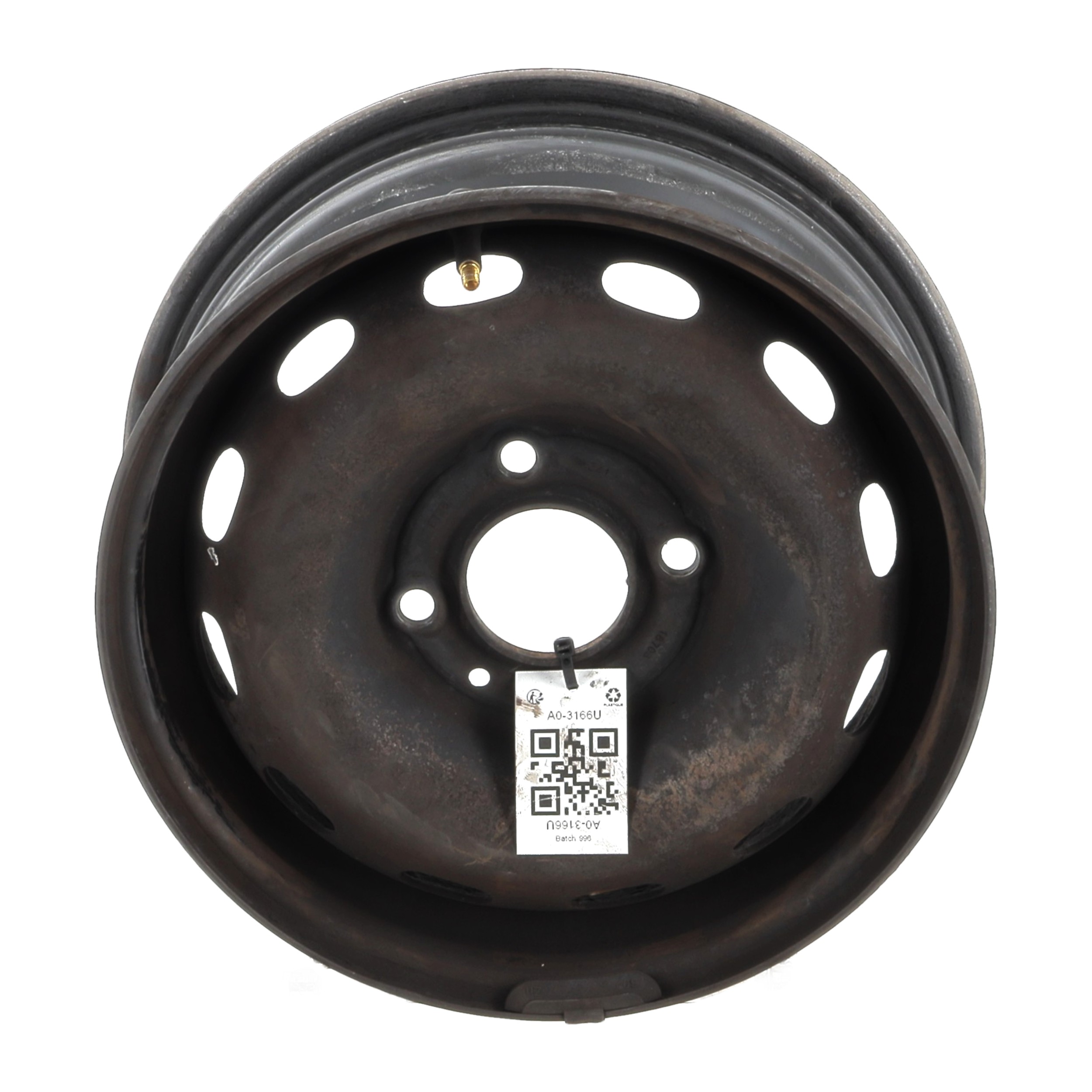 Jante tole 5401J0 - PEUGEOT 206 1.1I - A0-3166U A0-3166U [reference_65465] 2