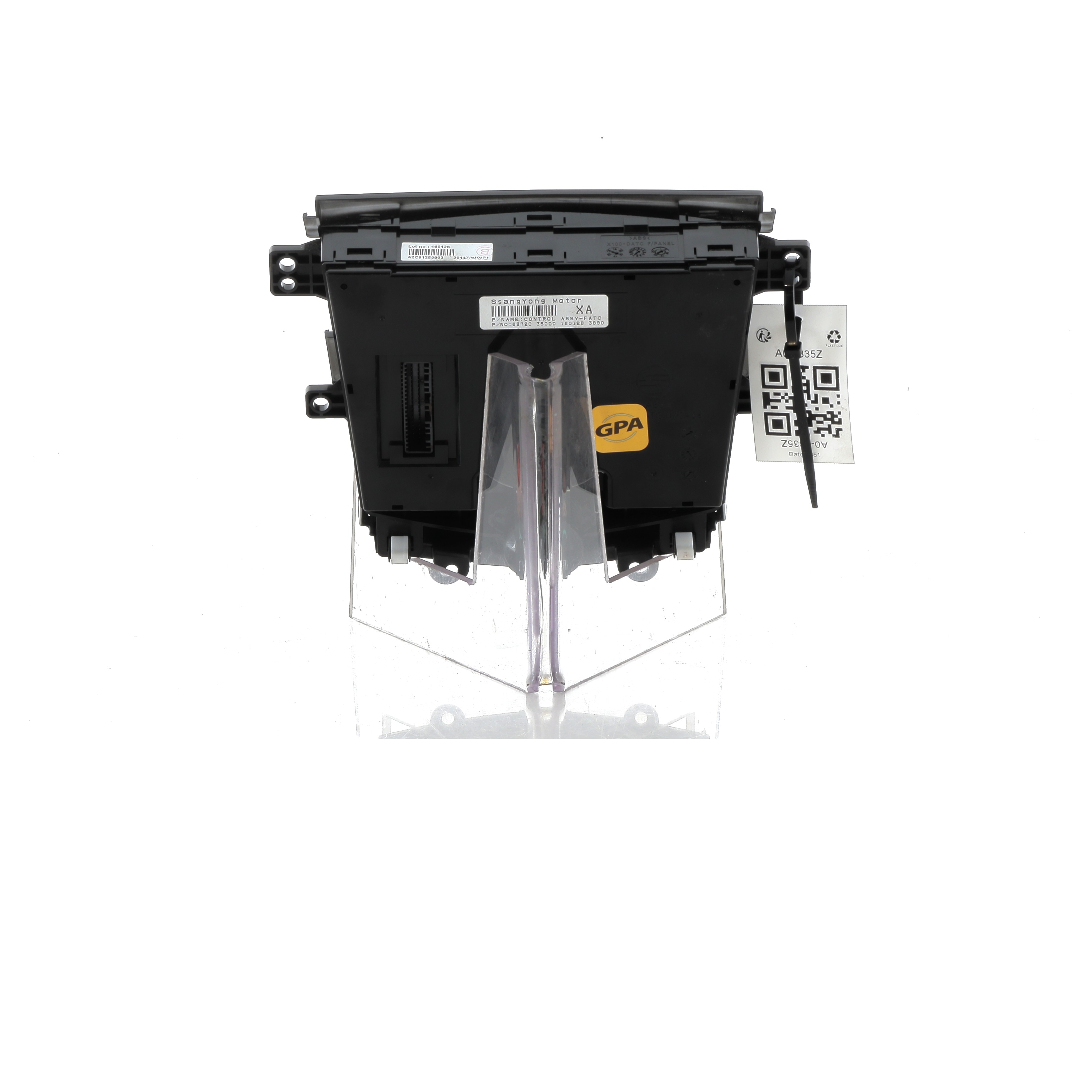 Commande de chauffage 6872035000 - SSANGYONG TIVOLI PH.1 1.6 XGI - A0-5835Z A0-5835Z [reference_2356801] 2