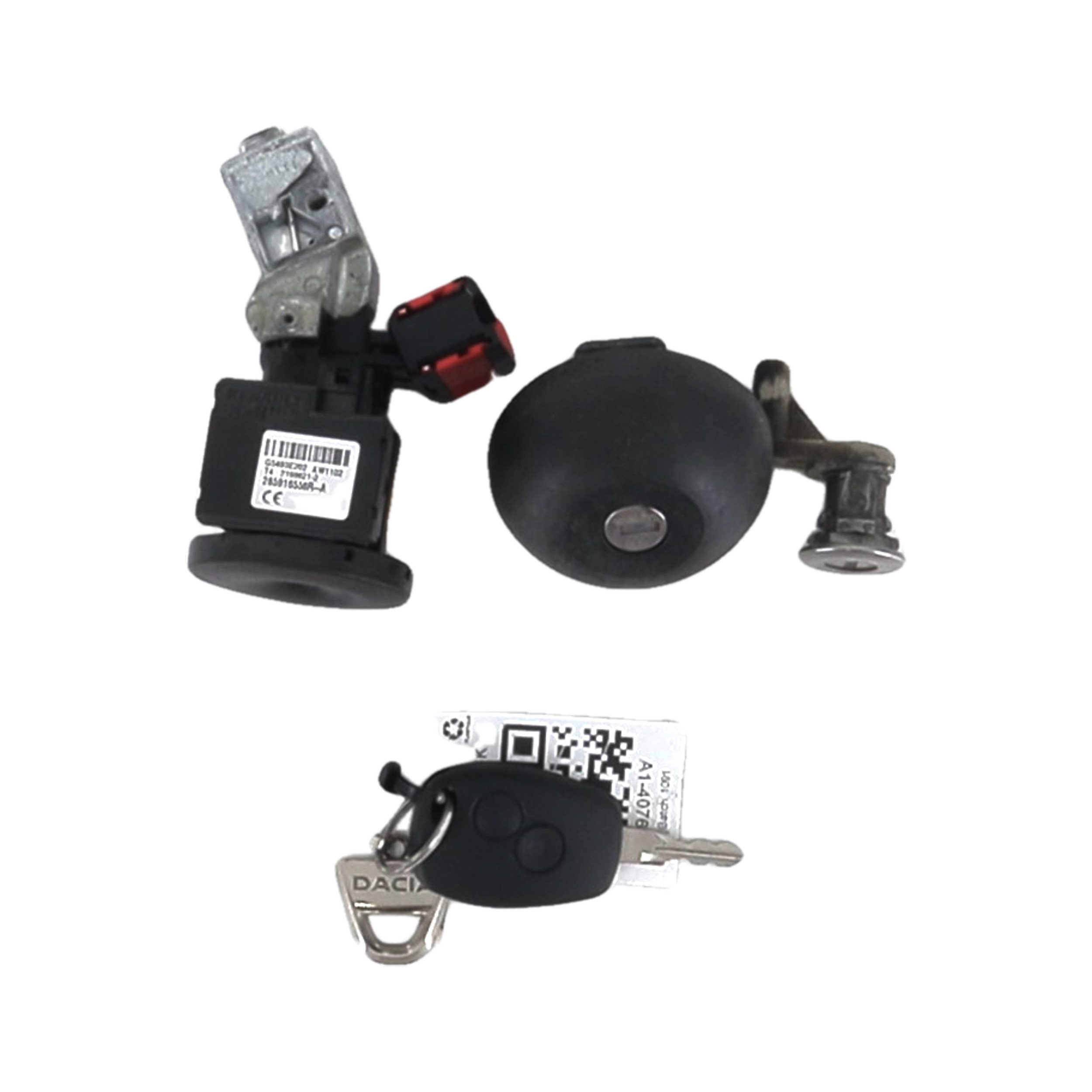 Neiman kit complet (barillet serrure clé) DACIA DUSTER 1 PH.2 A1-4076K A1-4076K