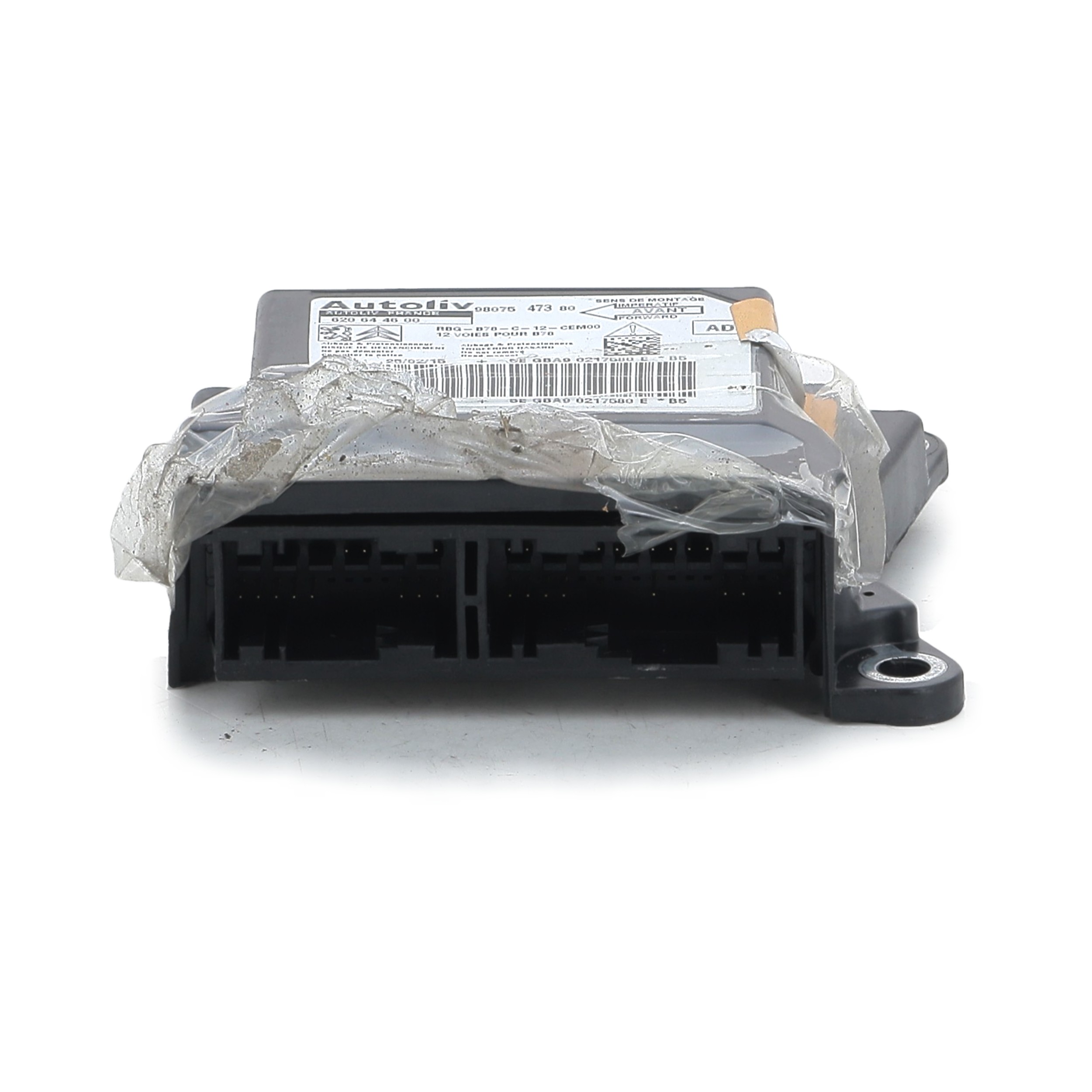 Calculateur d'airbag 9807547380 - CITROEN C4 PICASSO 2 PH.1 1.6 EHDI - A1-4574J A1-4574J