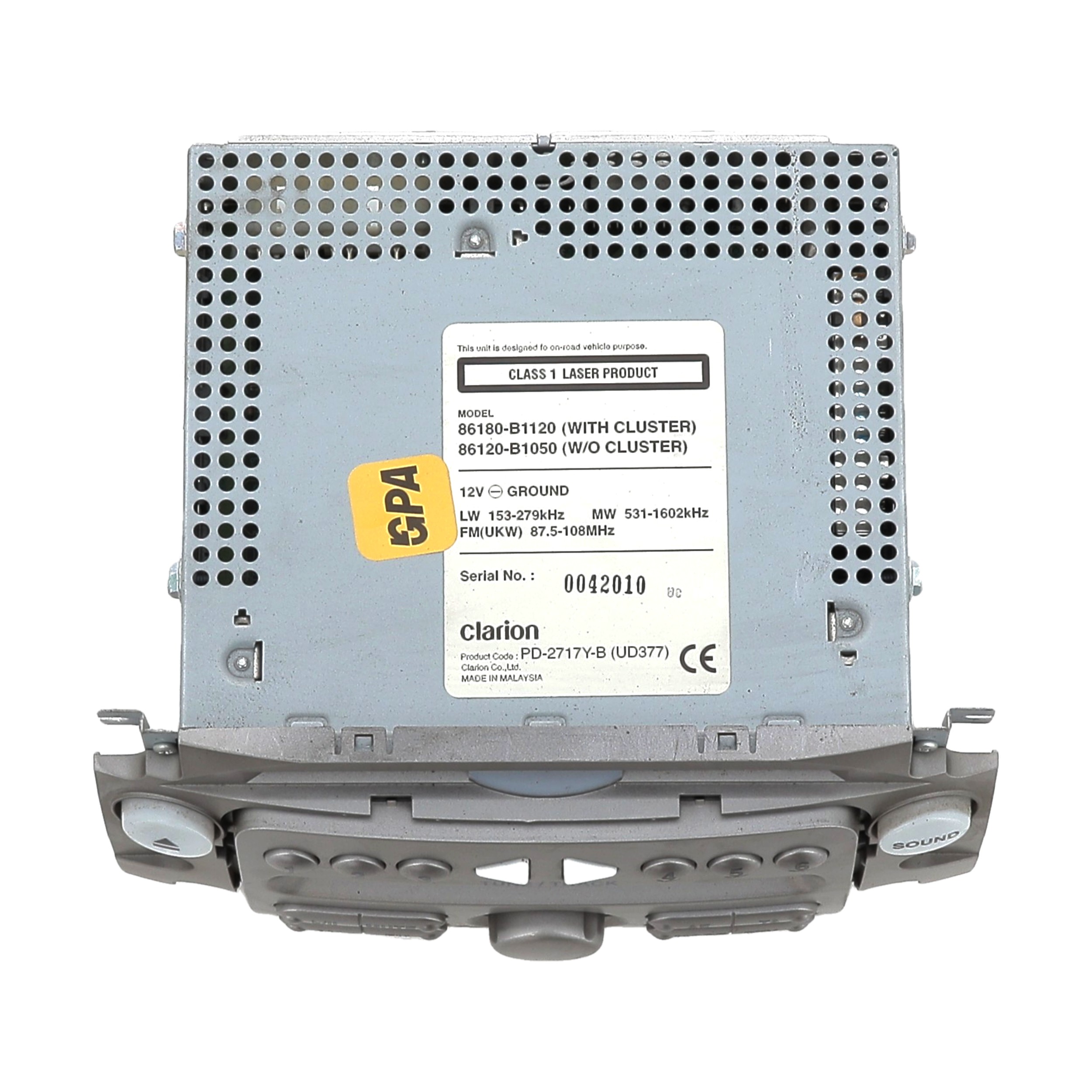 Poste Multimédia DAIHATSU SIRION 2 A1-5464R A1-5464R [reference_183965] 3