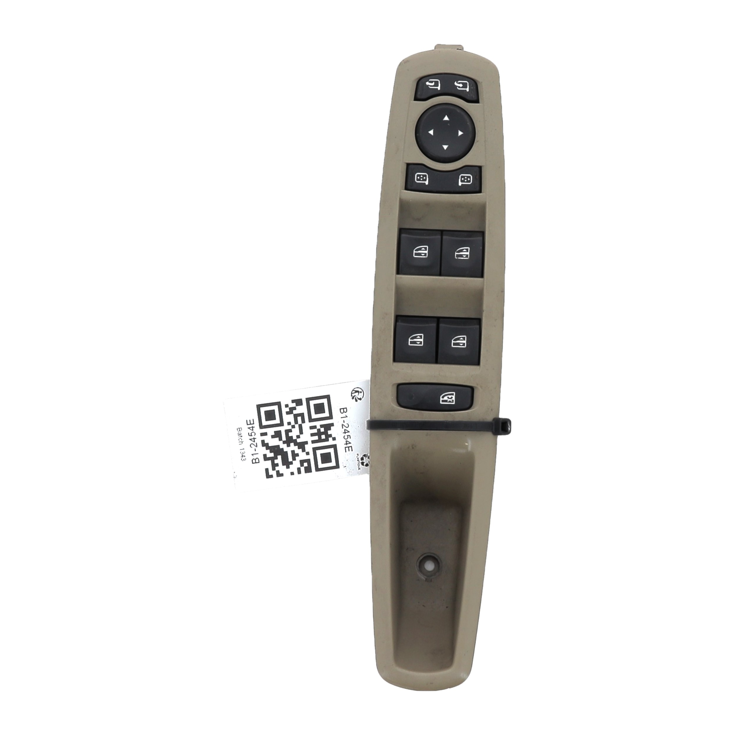 Platine de commande lève-vitre gauche 809615953R - RENAULT SCENIC 3 PH.1 1.9 DCI - B1-2454E B1-2454E