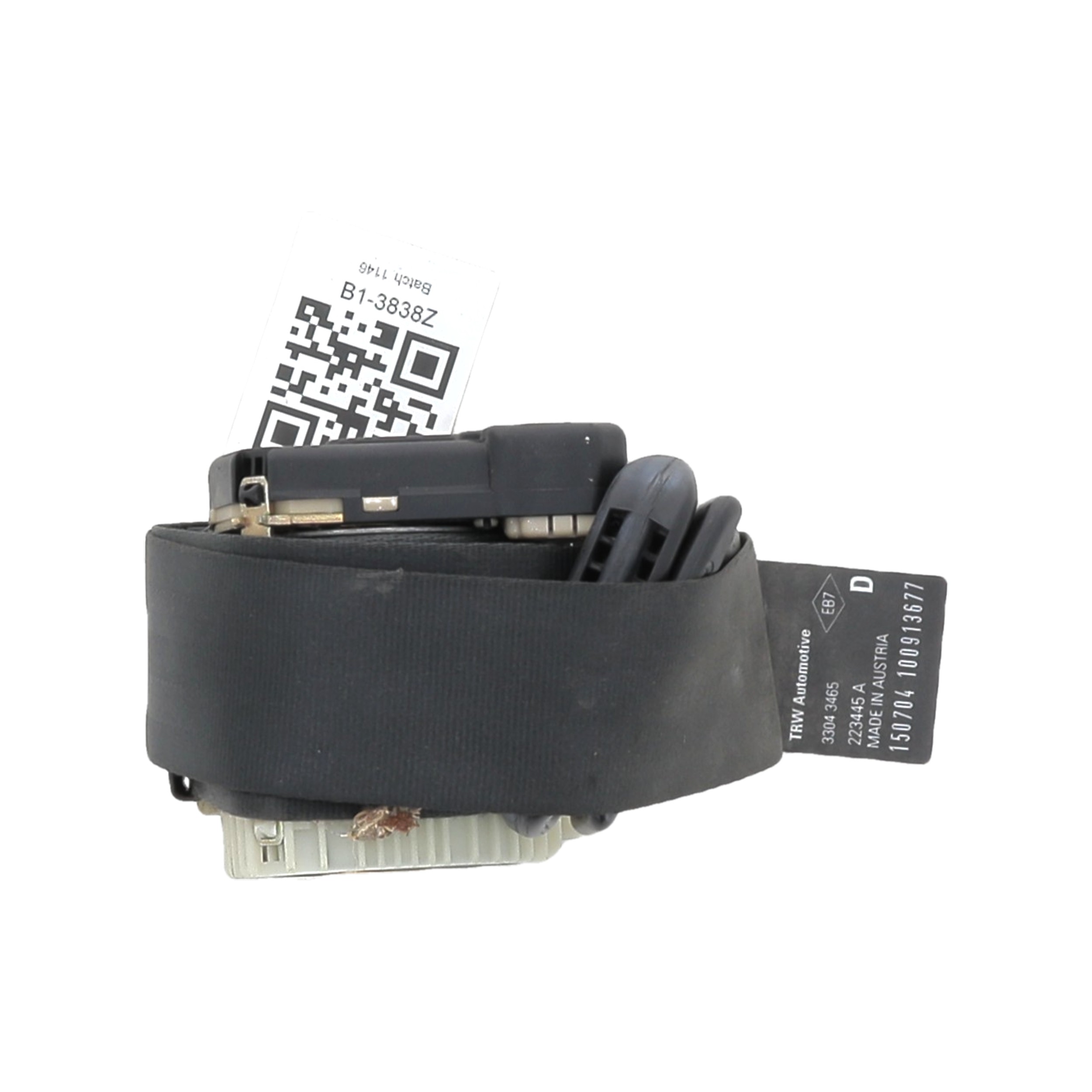 Ceinture avant droit RENAULT KANGOO réf. 8200223445 B1-3838Z B1-3838Z