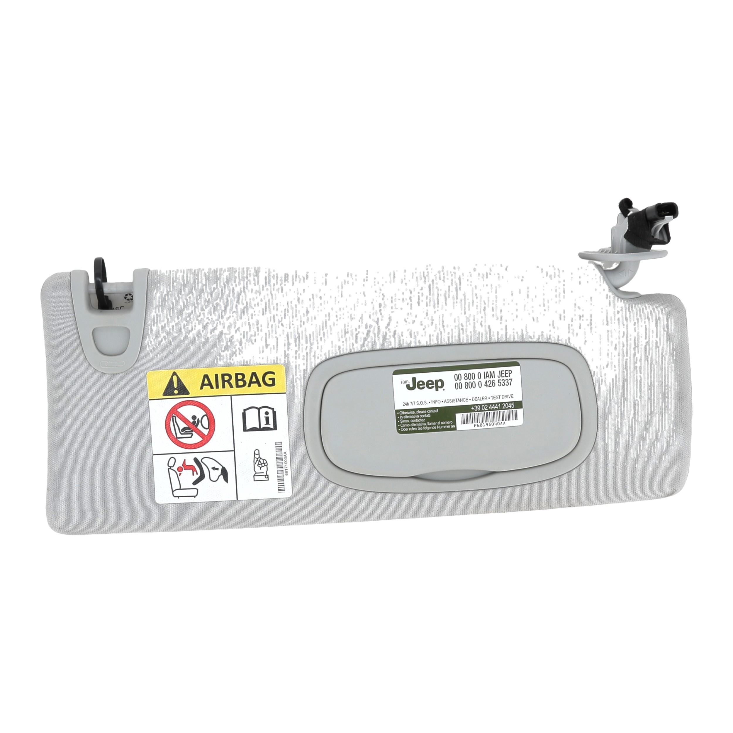 Pare-soleil droit K5LW09PS4AH - JEEP GRAND CHEROKEE 4 PH.3 2.2 CRD - C1-1846C C1-1846C