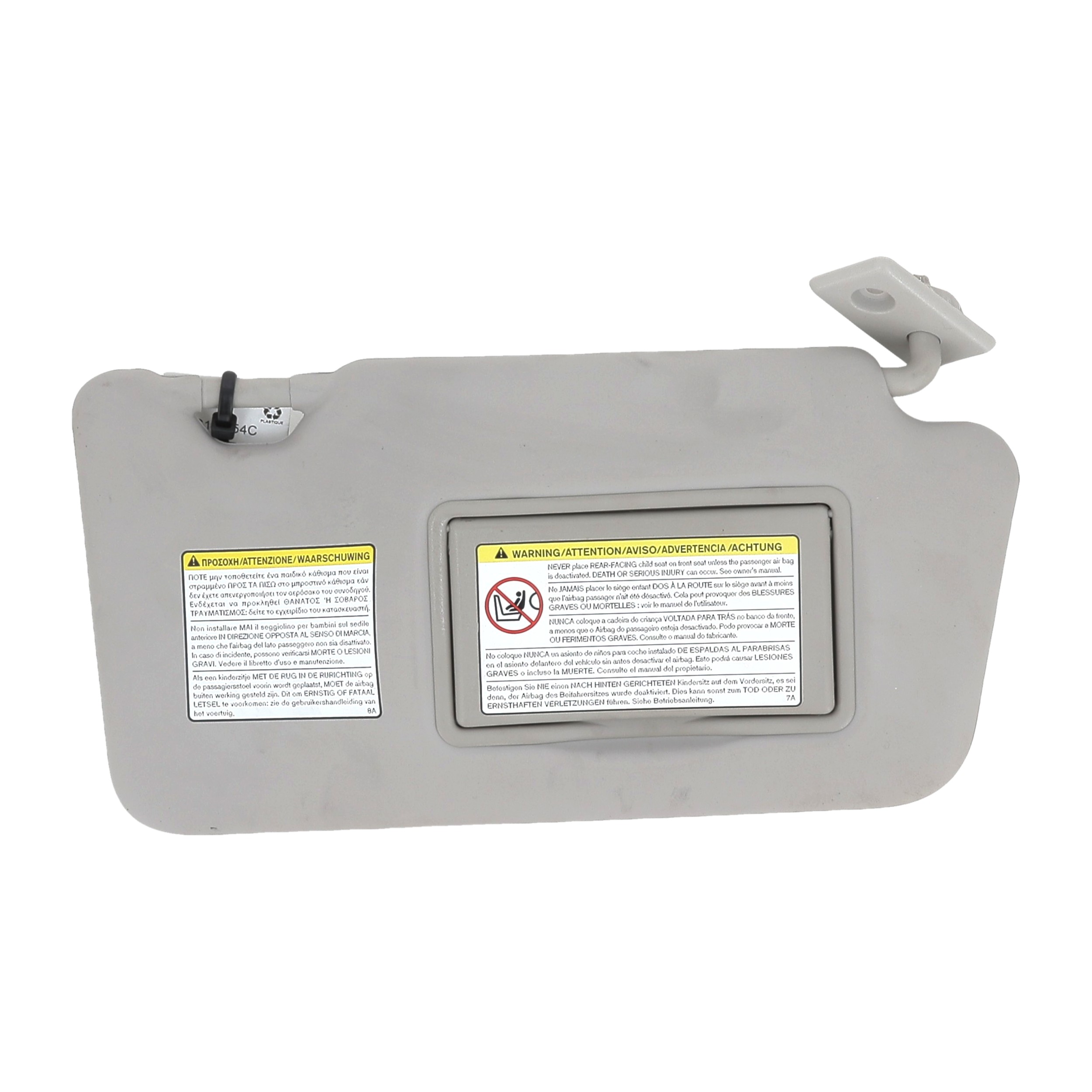 Pare-soleil droit 96400-1HP1A - NISSAN MICRA 4 PH.2 1.2 80 - C1-2554C C1-2554C