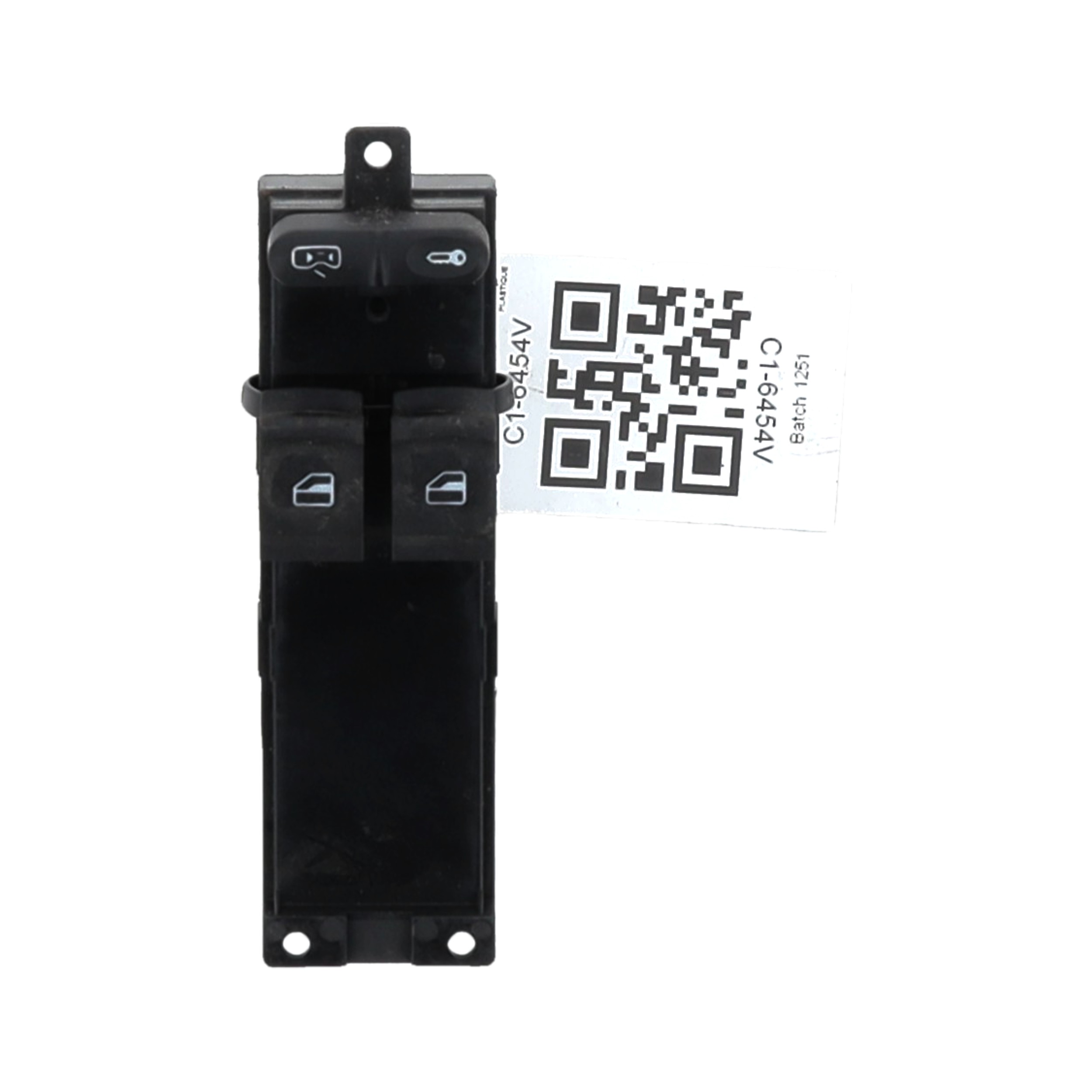 Platine de commande lève-vitre gauche 1J3959857B - VOLKSWAGEN GOLF 4 1.4 - C1-6454V C1-6454V