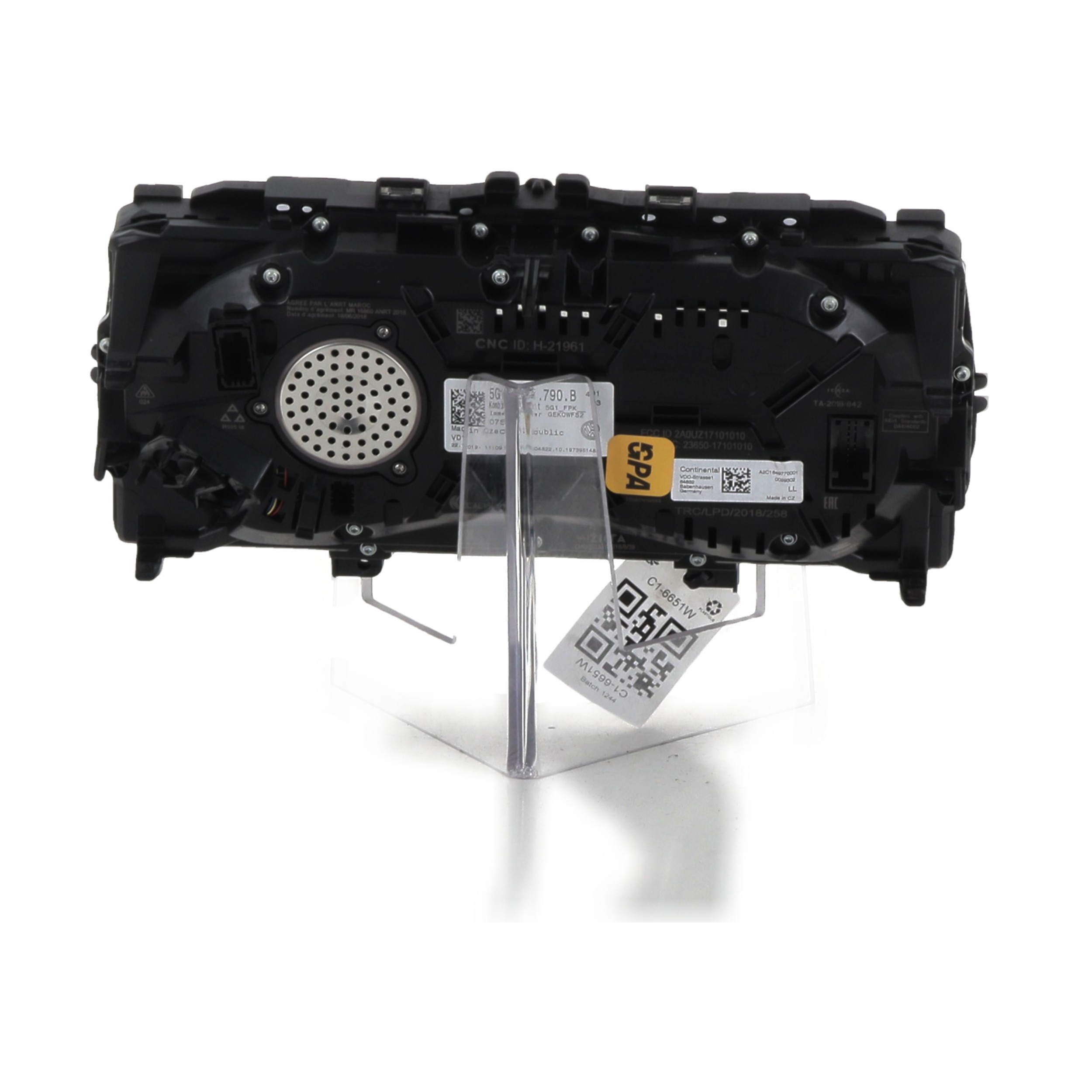 Compteur 5G1920791B - VOLKSWAGEN GOLF 7 PH.2 GTI 245P - C1-6651W C1-6651W [reference_1313555] 5