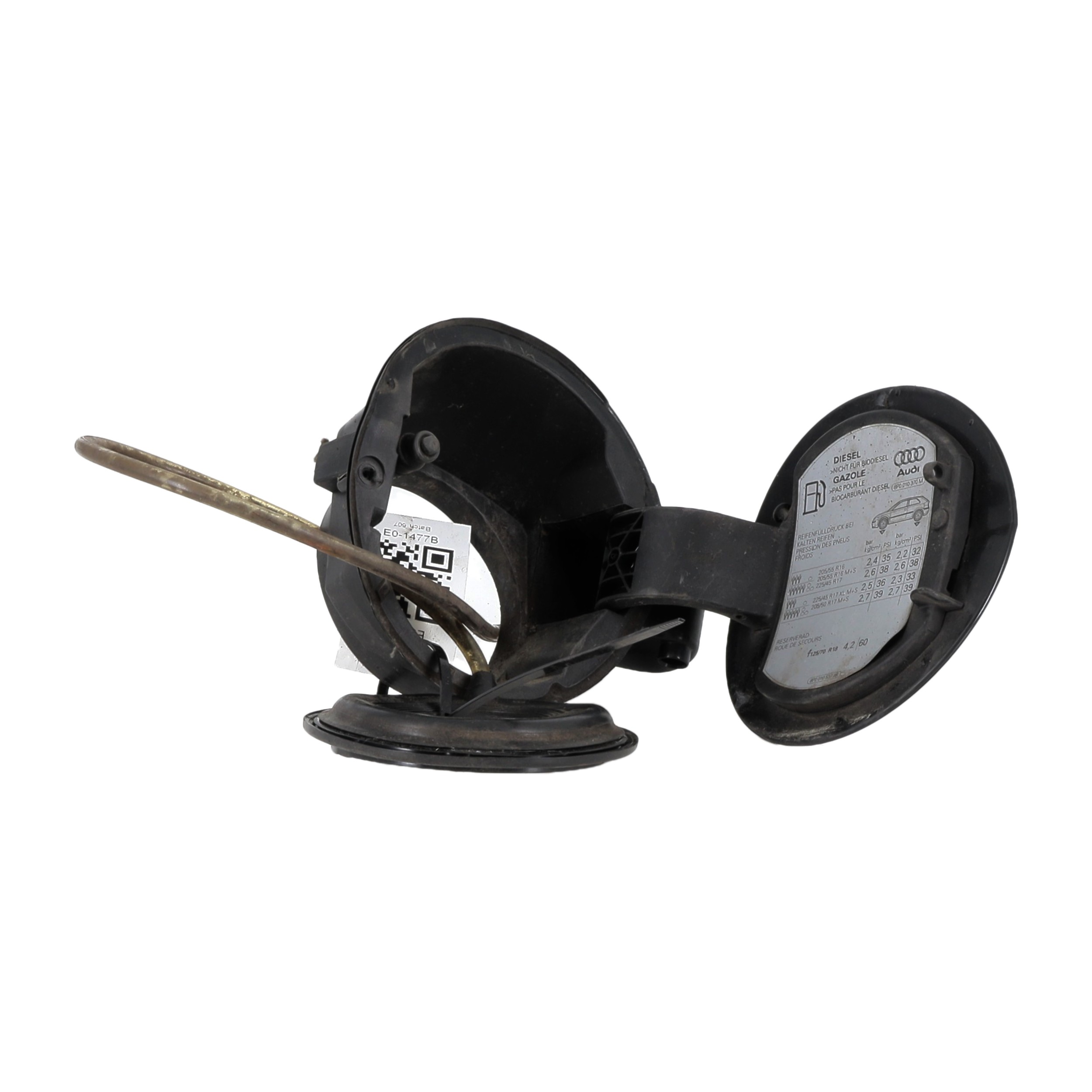 Trappe portillon carburant 8P0809907CGRU - AUDI A3 2.0 TDI - E0-1477B E0-1477B