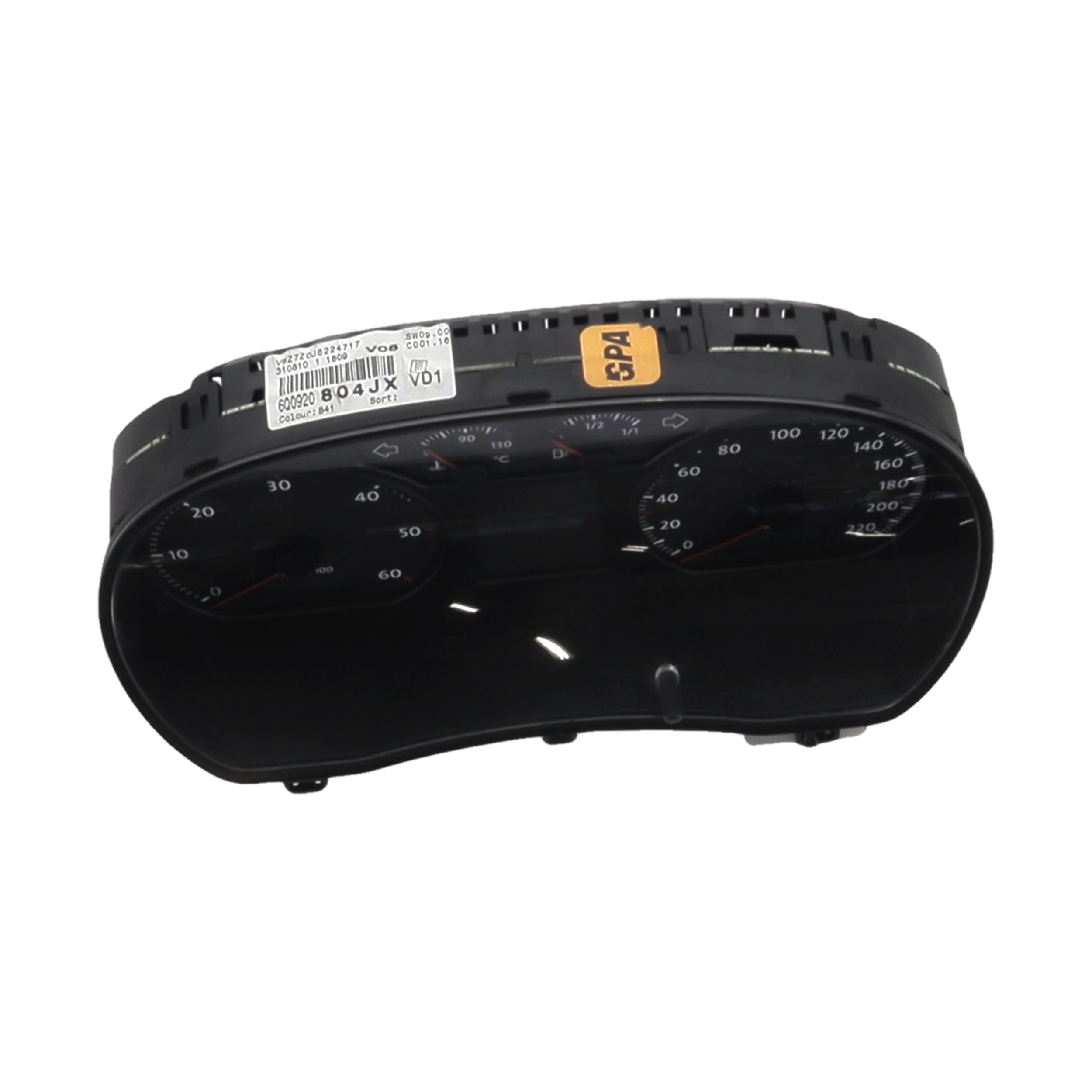 Compteur 6Q0920804JXZ06 - VOLKSWAGEN POLO 4 PH.2 TDI - E0-5023E E0-5023E