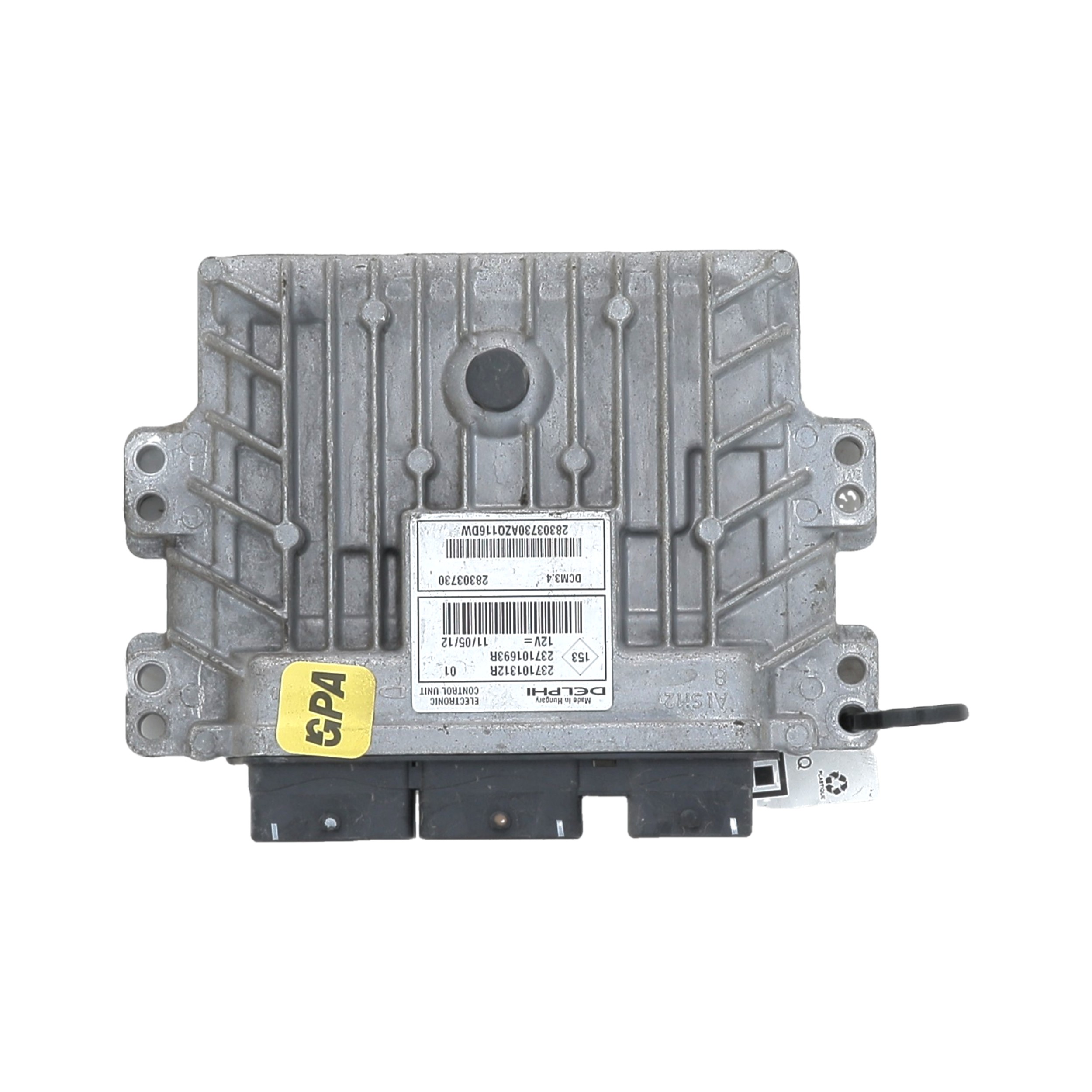 Calculateur moteur 237101312R - RENAULT TWINGO 2 PH.2 1.5 DCI - E0-9157Q E0-9157Q [reference_2480789] 2