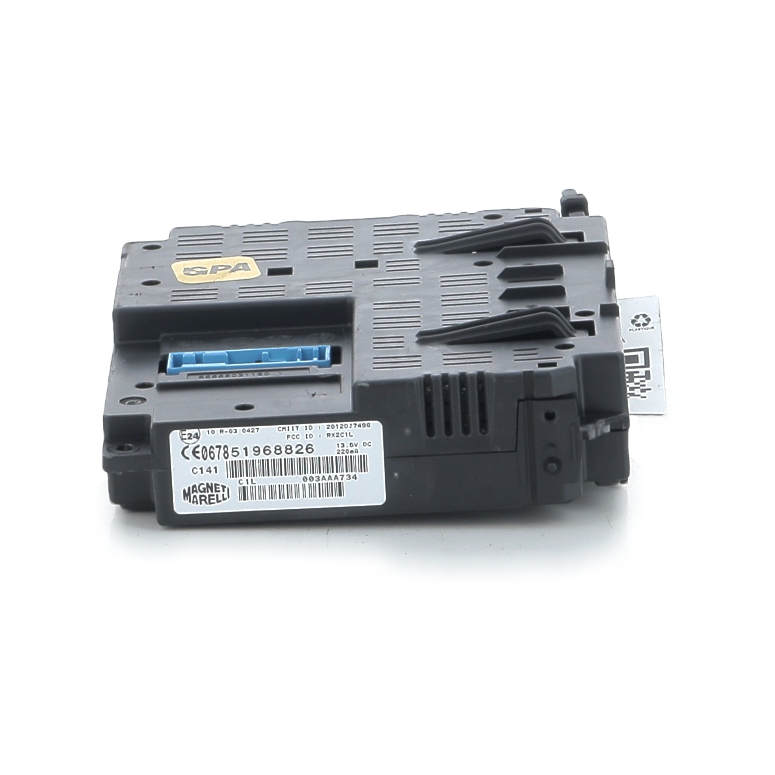 Boitier main libre 51968826 - FIAT 500 2 PH.1 1.2 69 - E0-9604A E0-9604A